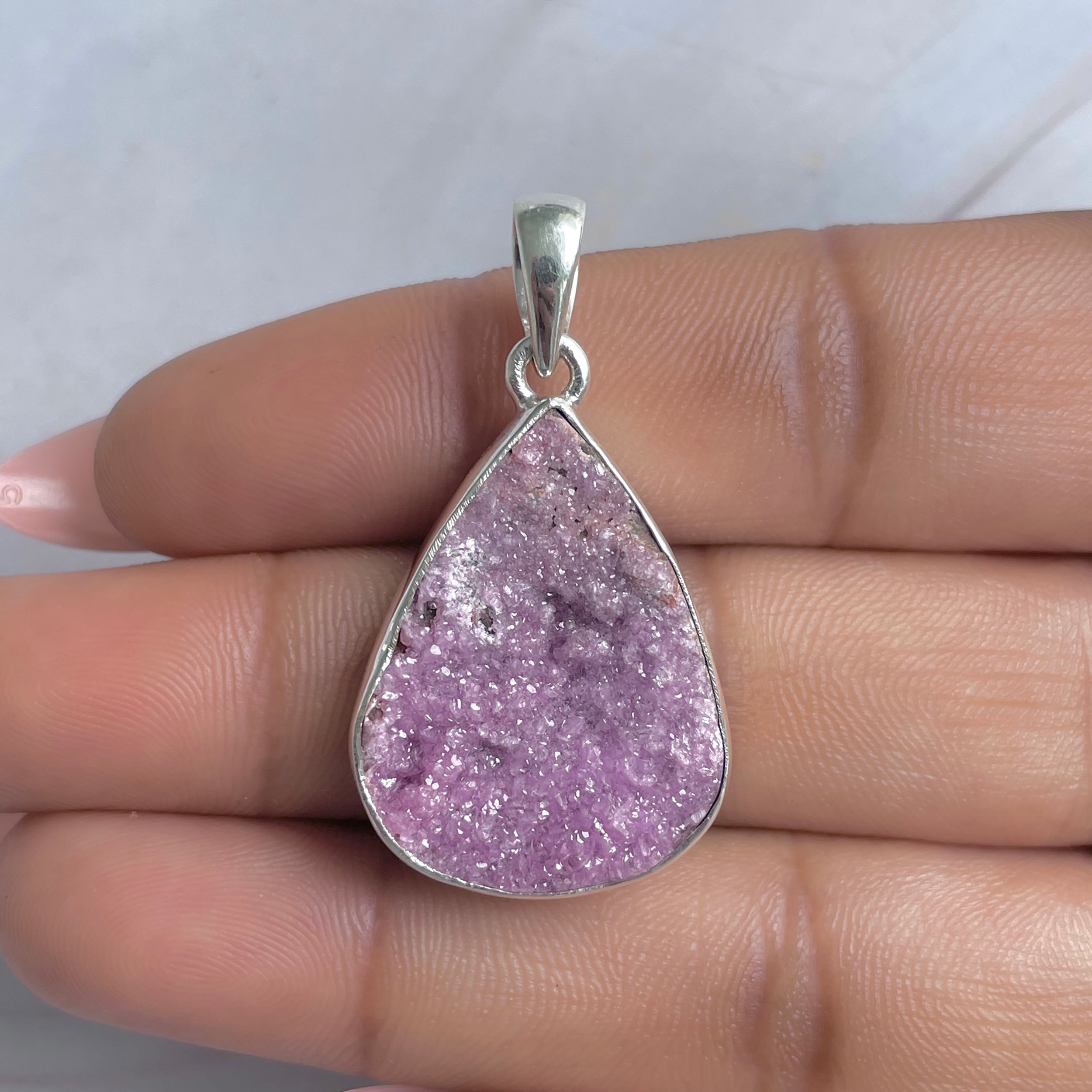 Cobalt Calcite Pendant-(CBC-P-94.)