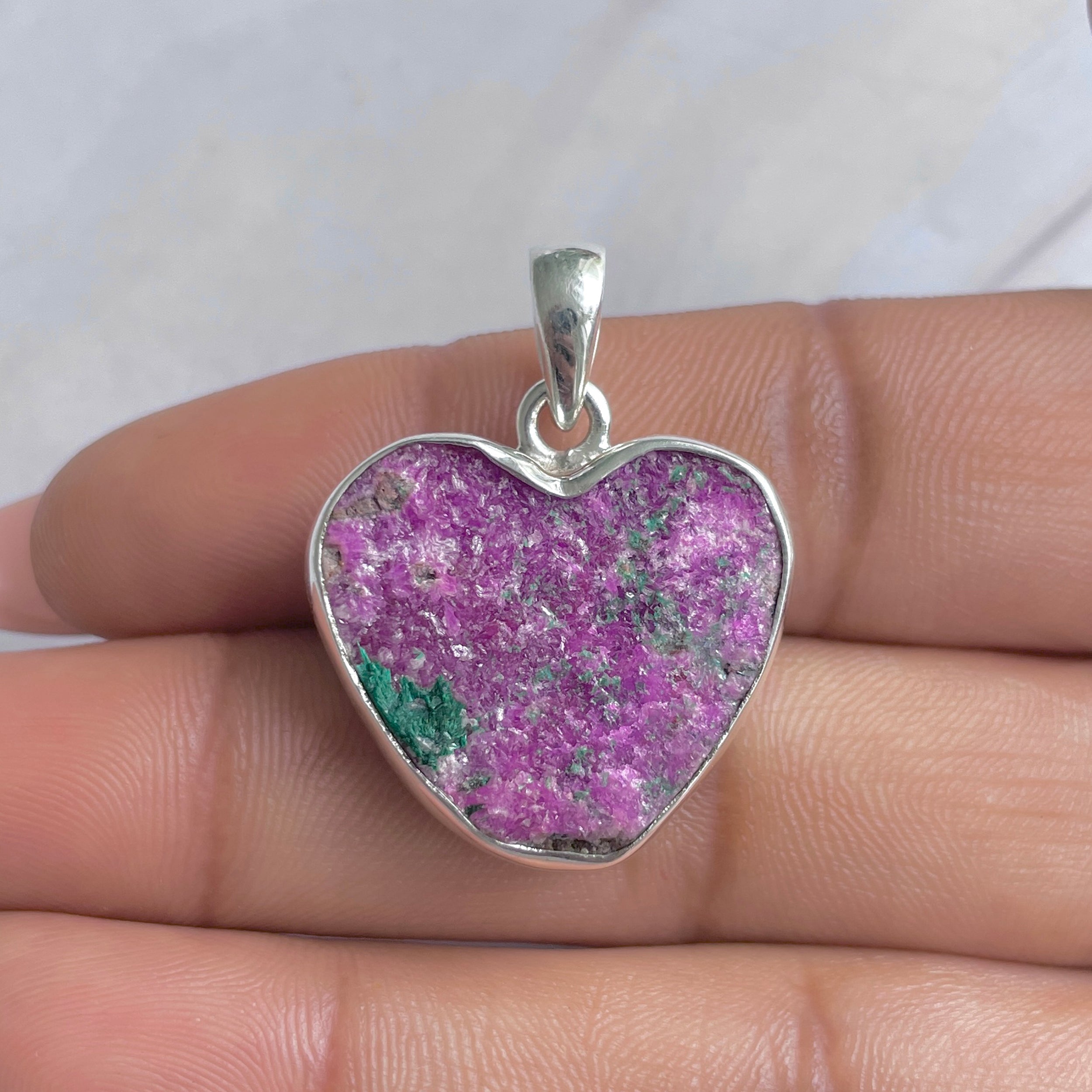 Cobalt Calcite Pendant-(CBC-P-96.)