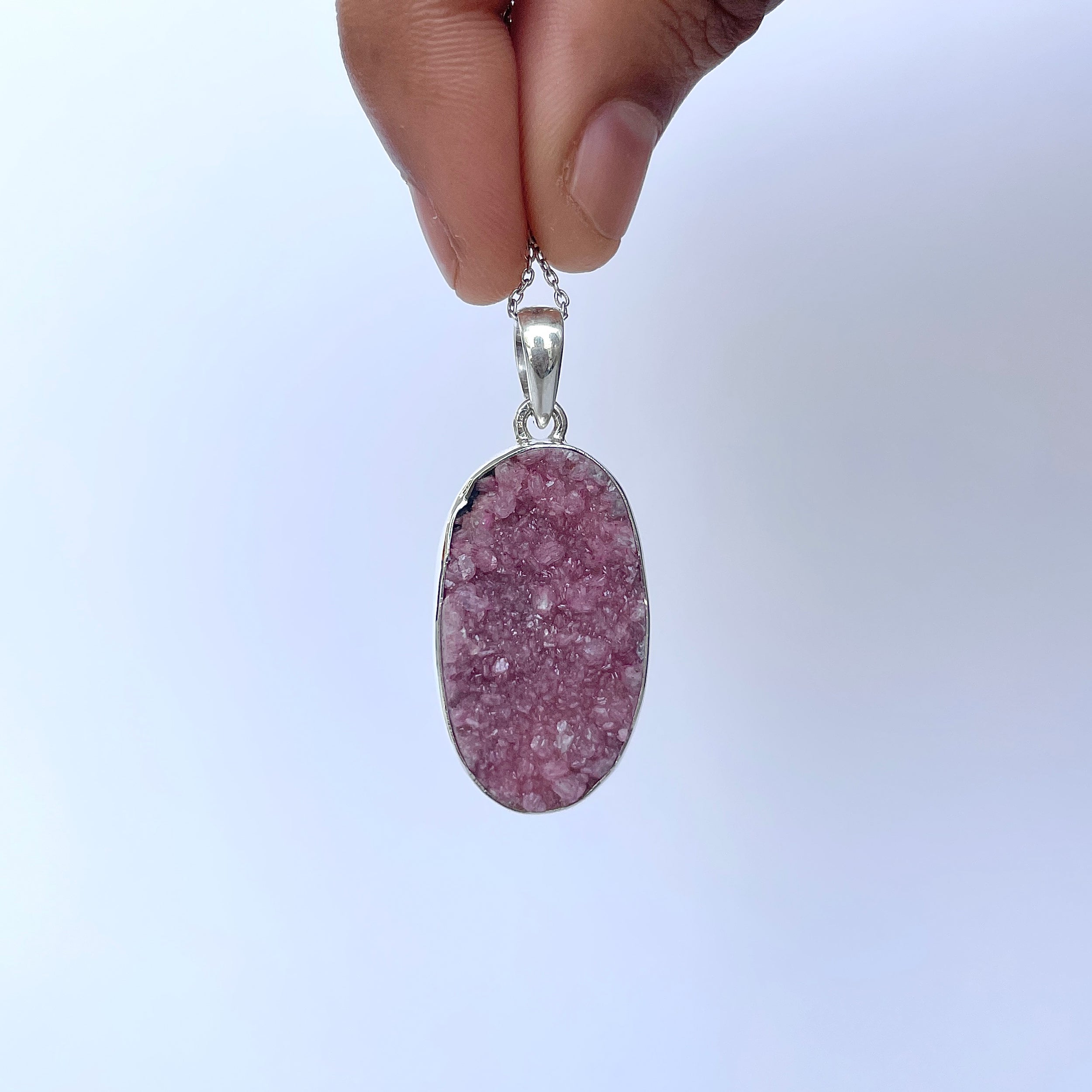 Cobalt Calcite Pendant-(CBC-P-97.)