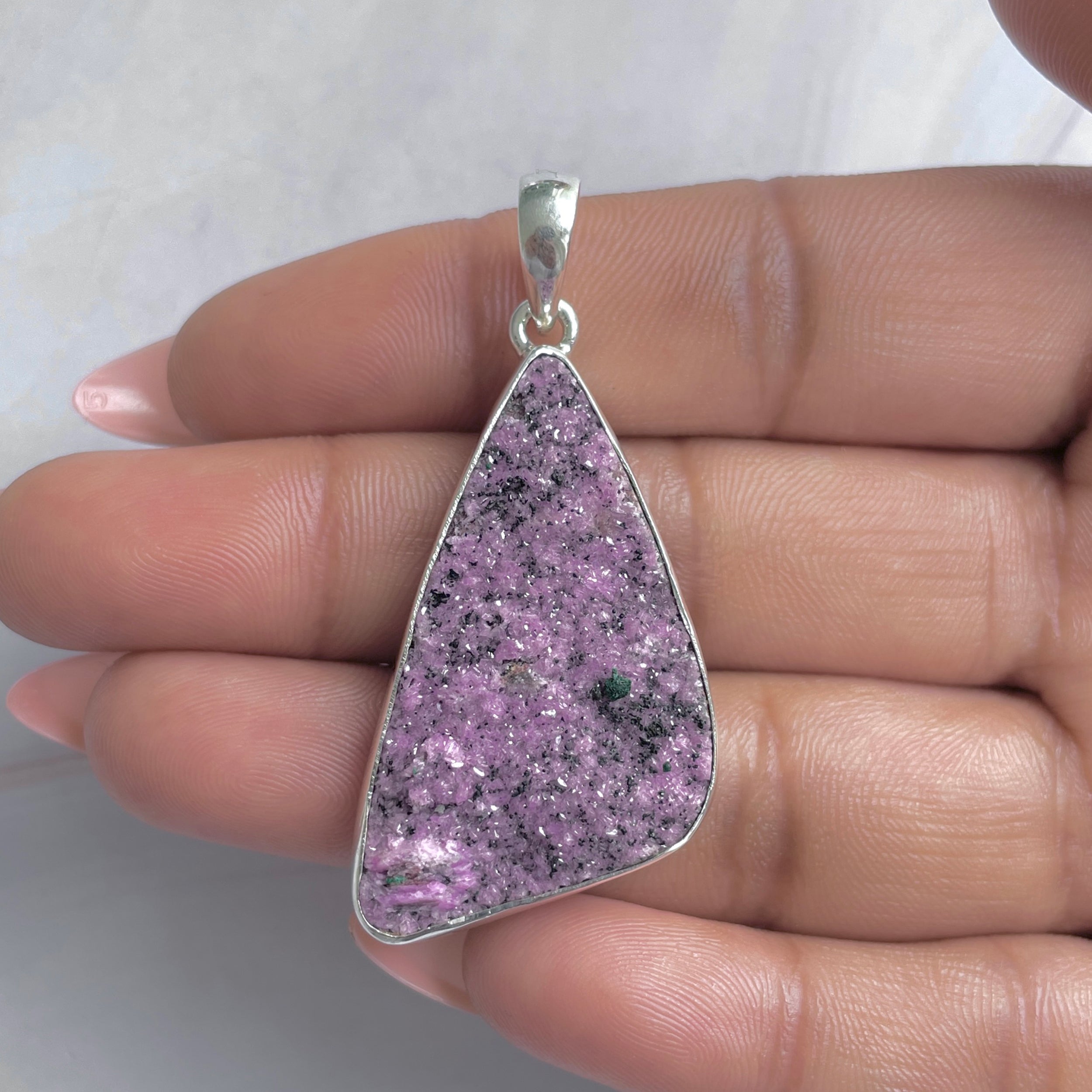 Cobalt Calcite Pendant-(CBC-P-99.)