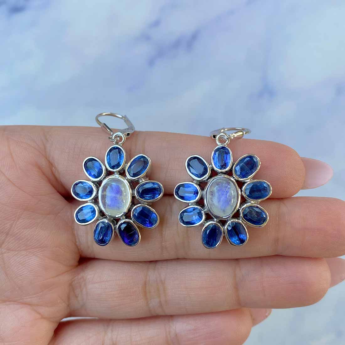 Moonstone Earring-(RBM-CCE-1.)