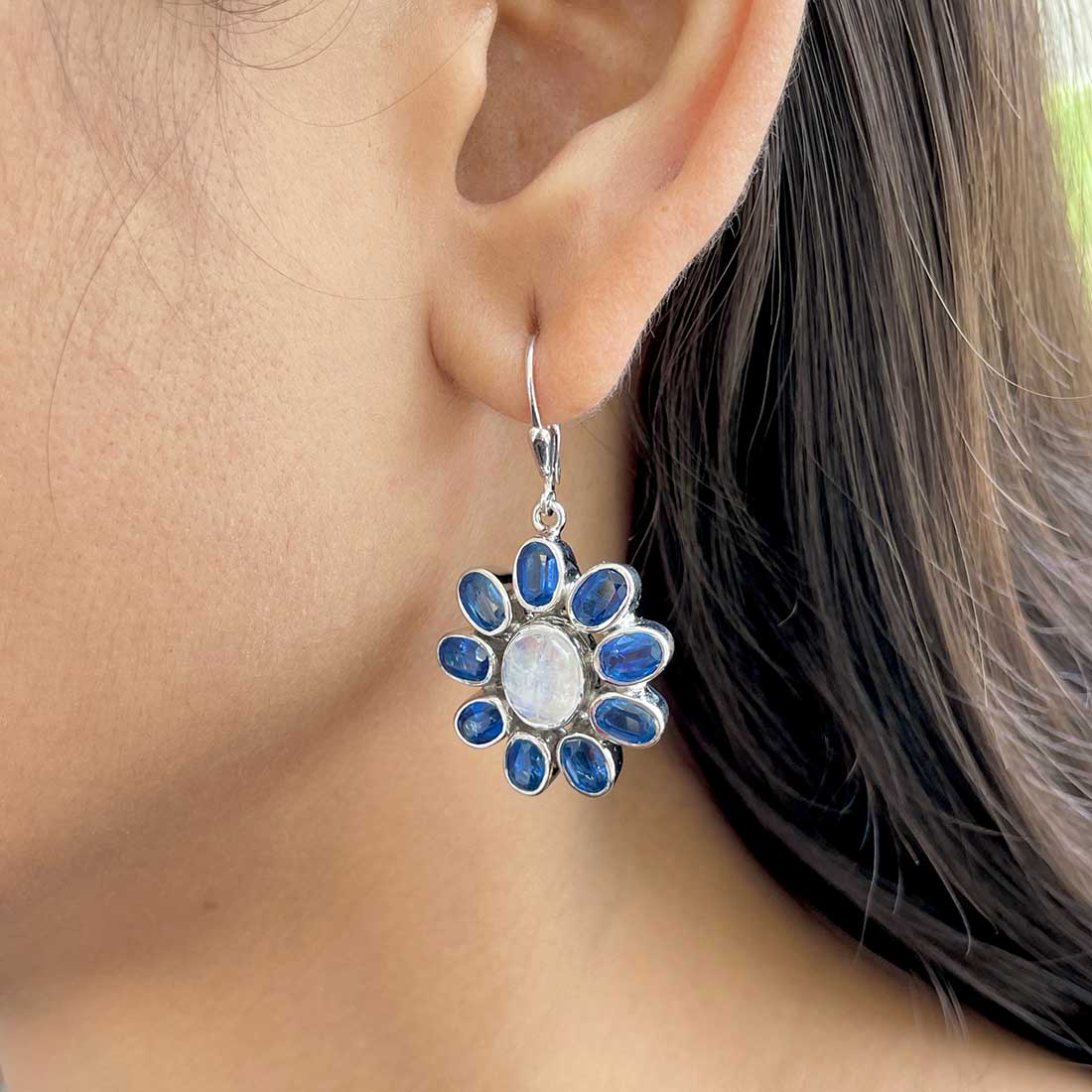 Moonstone Earring-(RBM-CCE-1.)