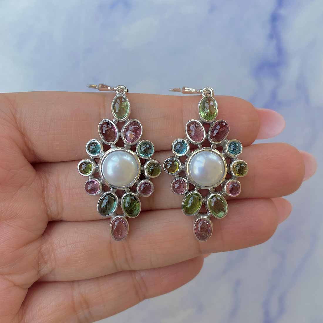 Pearl Earring-(PAL-CCE-47.)