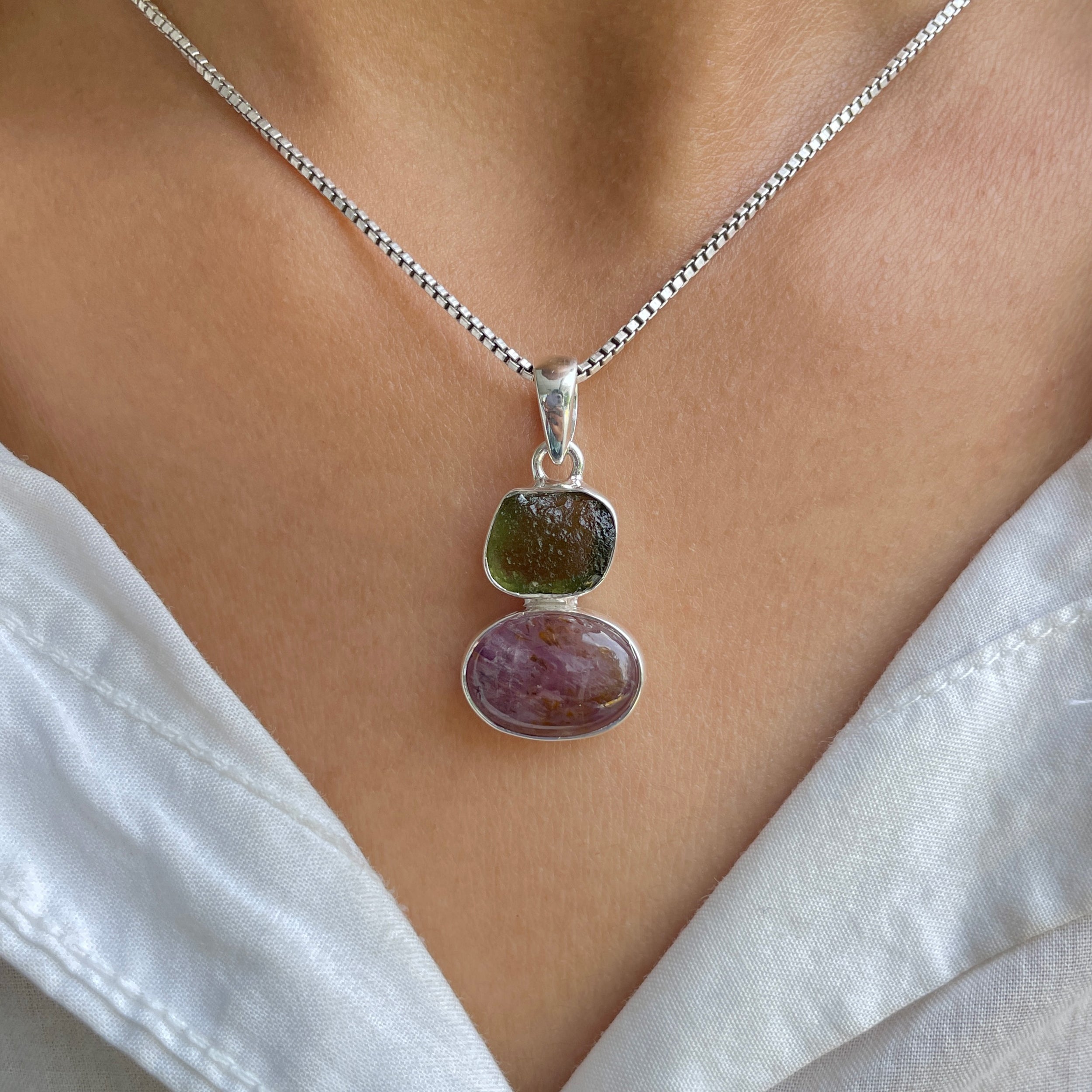 Cacoxenite Pendant-(CCOM-P-10.)