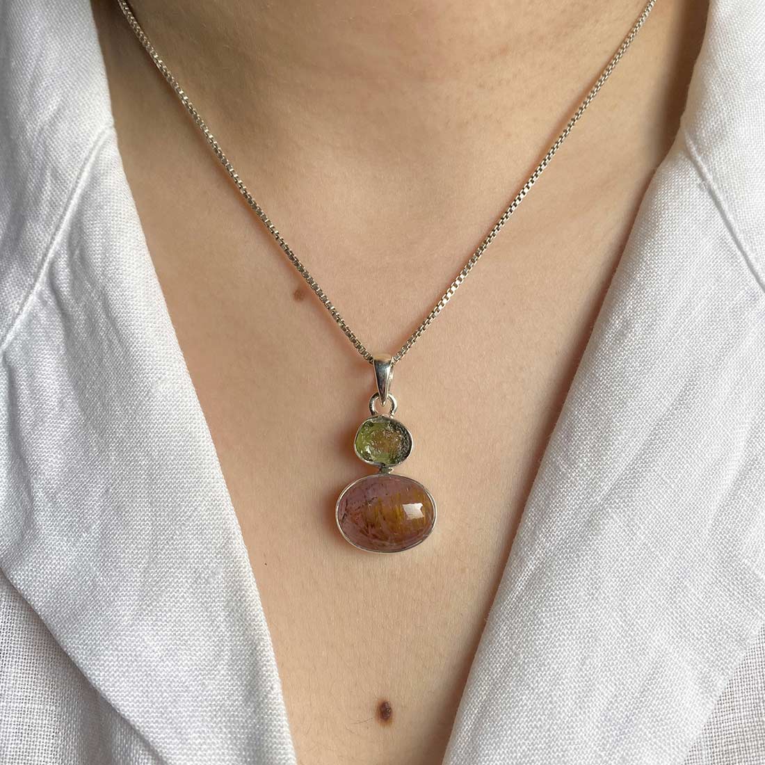 Cacoxenite Pendant-(CCO-P-10.)