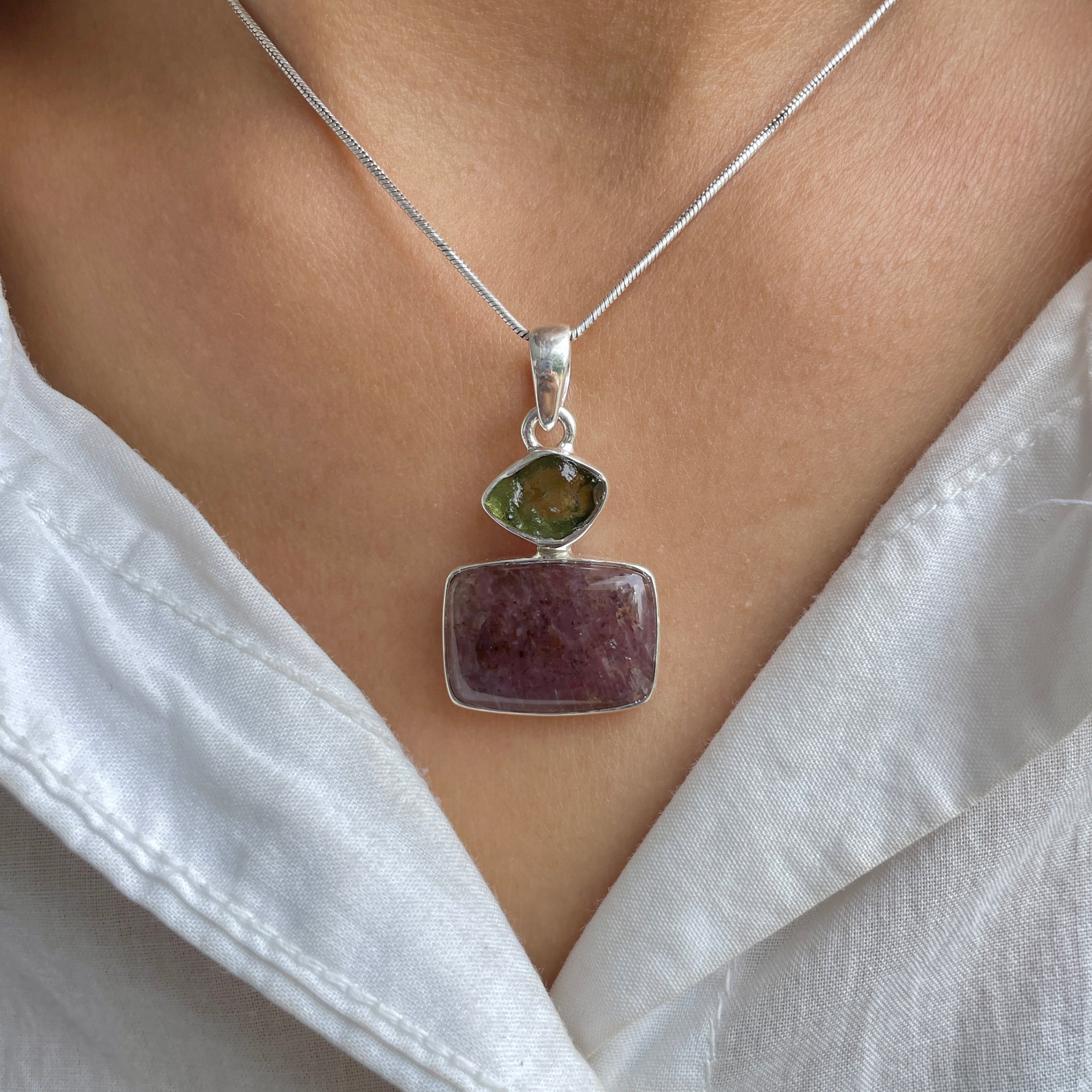 Cacoxenite Pendant-(CCOM-P-103.)