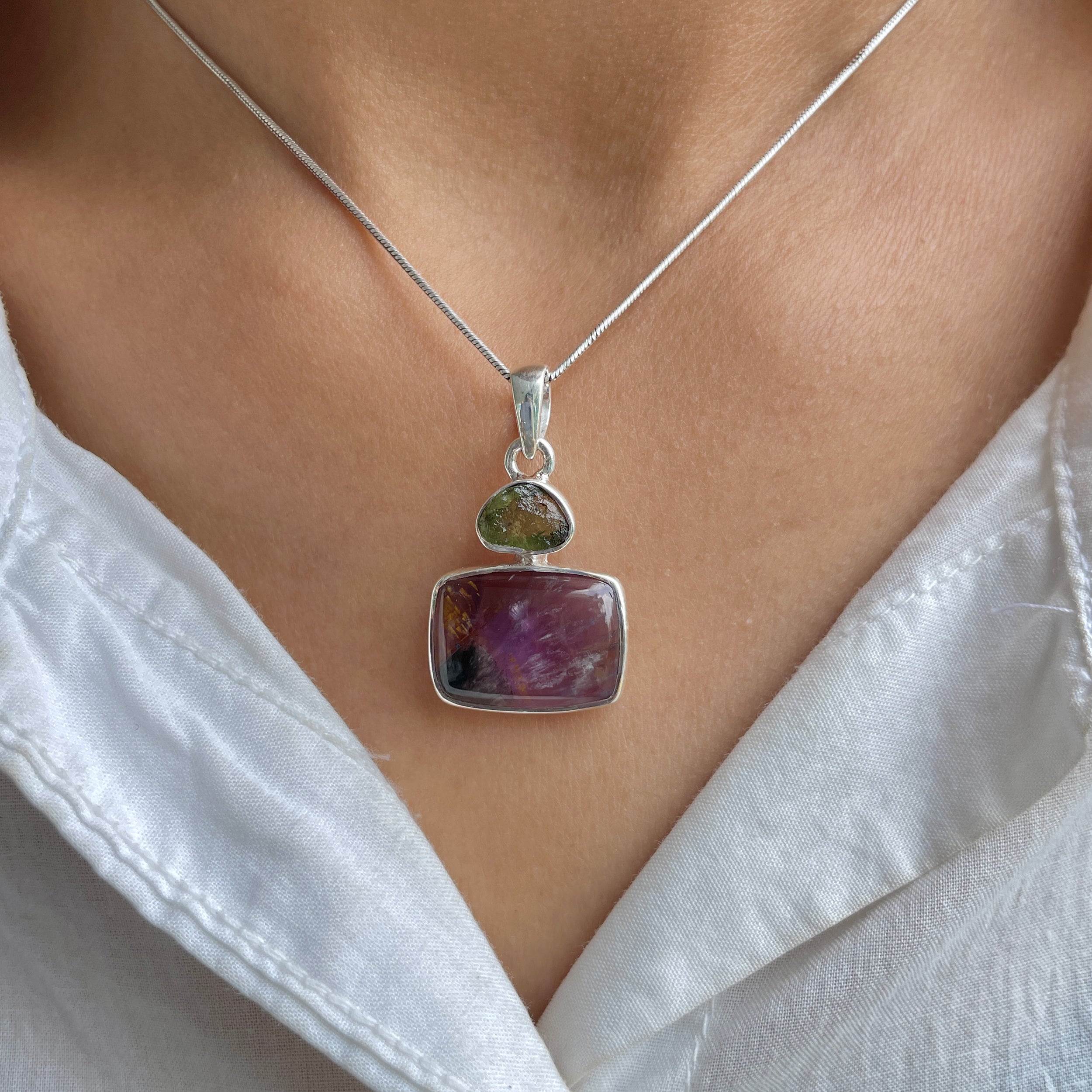 Cacoxenite Pendant-(CCOM-P-106.)