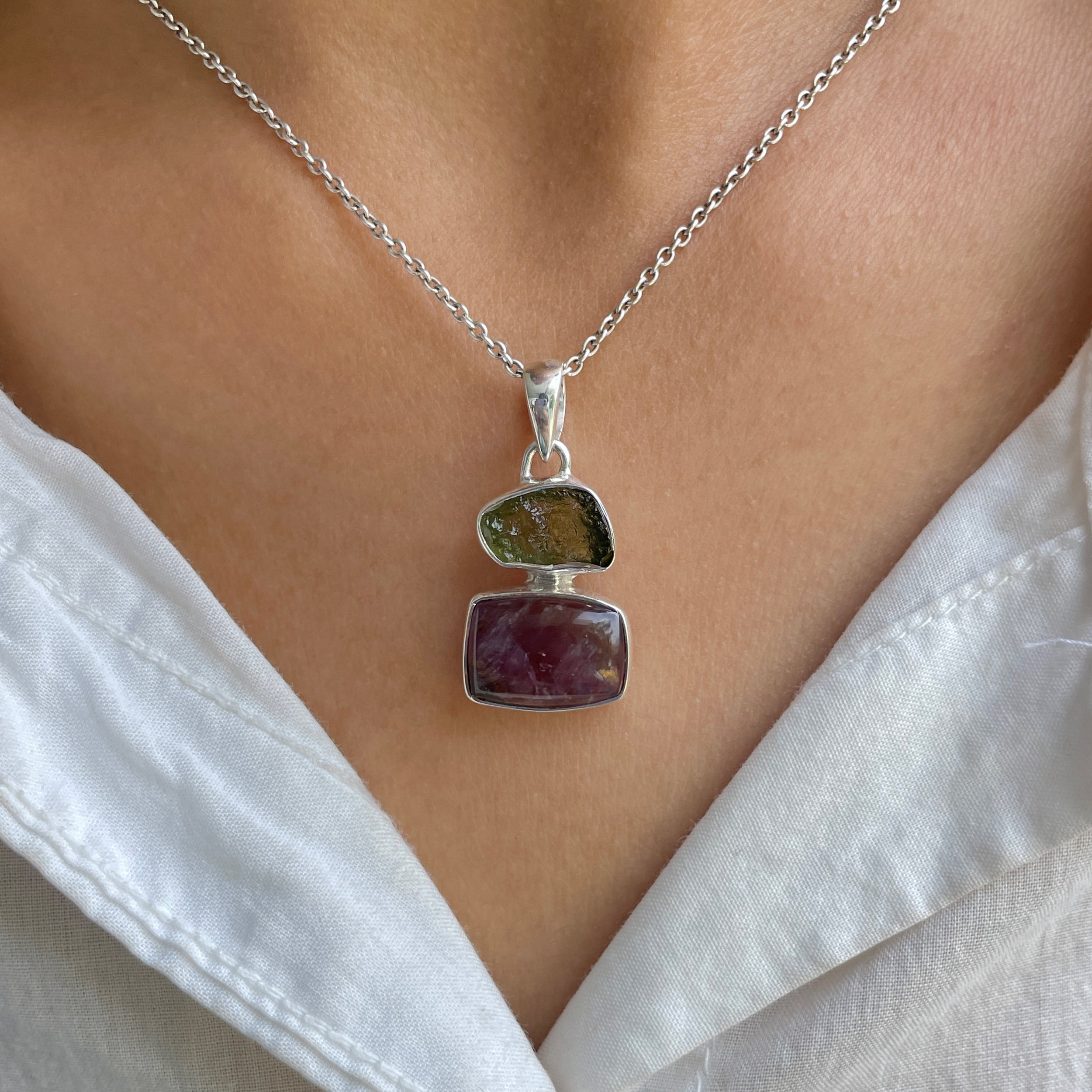 Cacoxenite Pendant-(CCOM-P-11.)