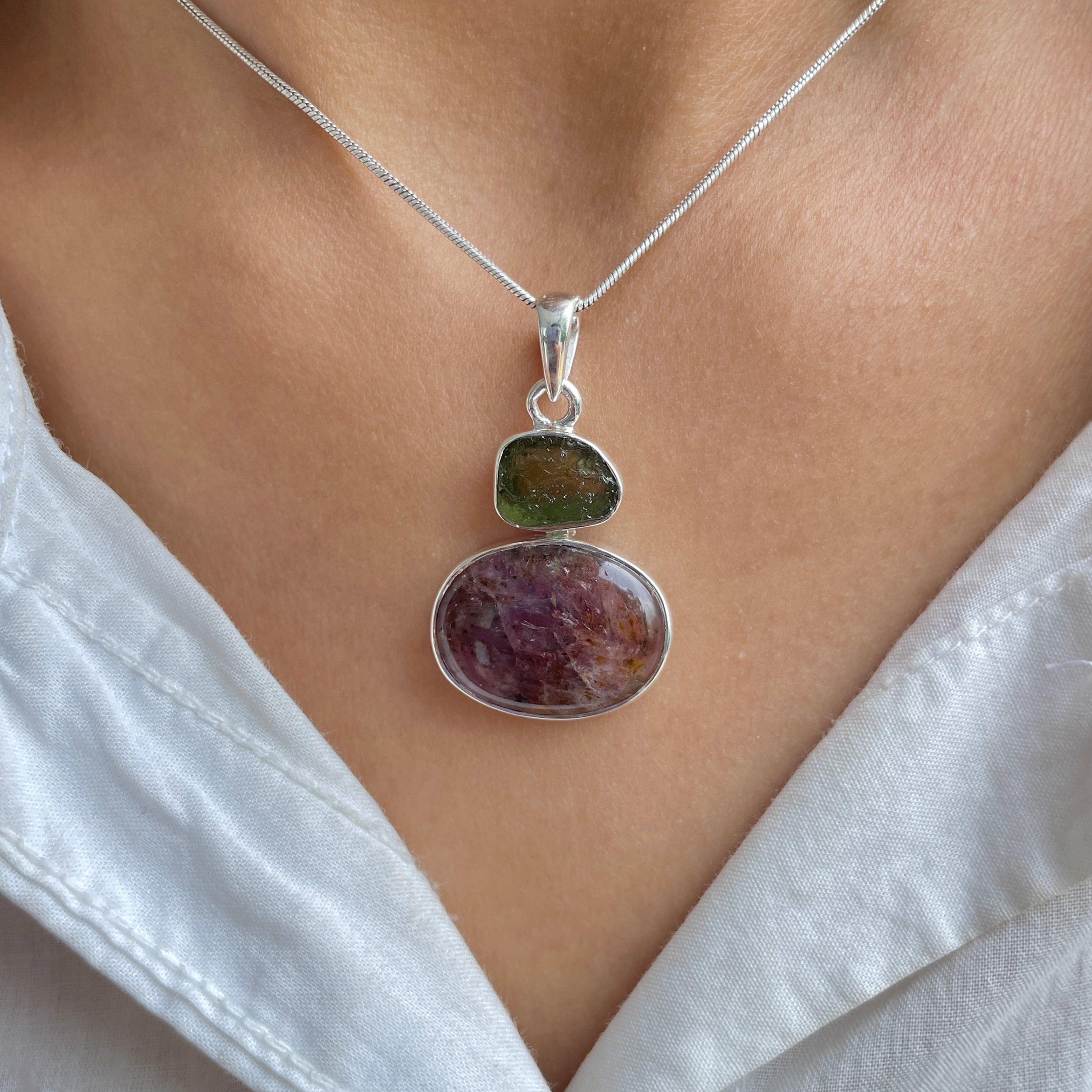 Cacoxenite Pendant-(CCOM-P-112.)