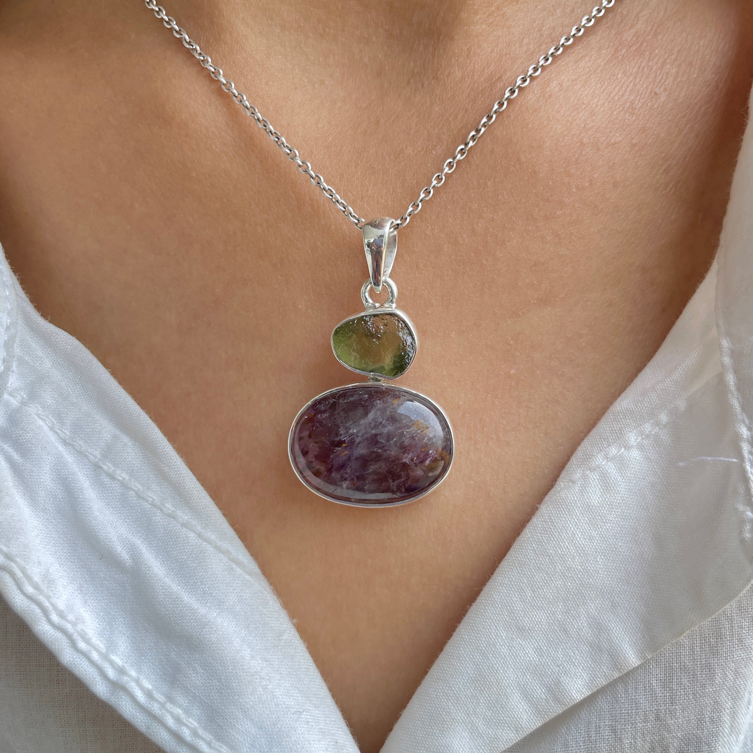 Cacoxenite Pendant-(CCOM-P-113.)