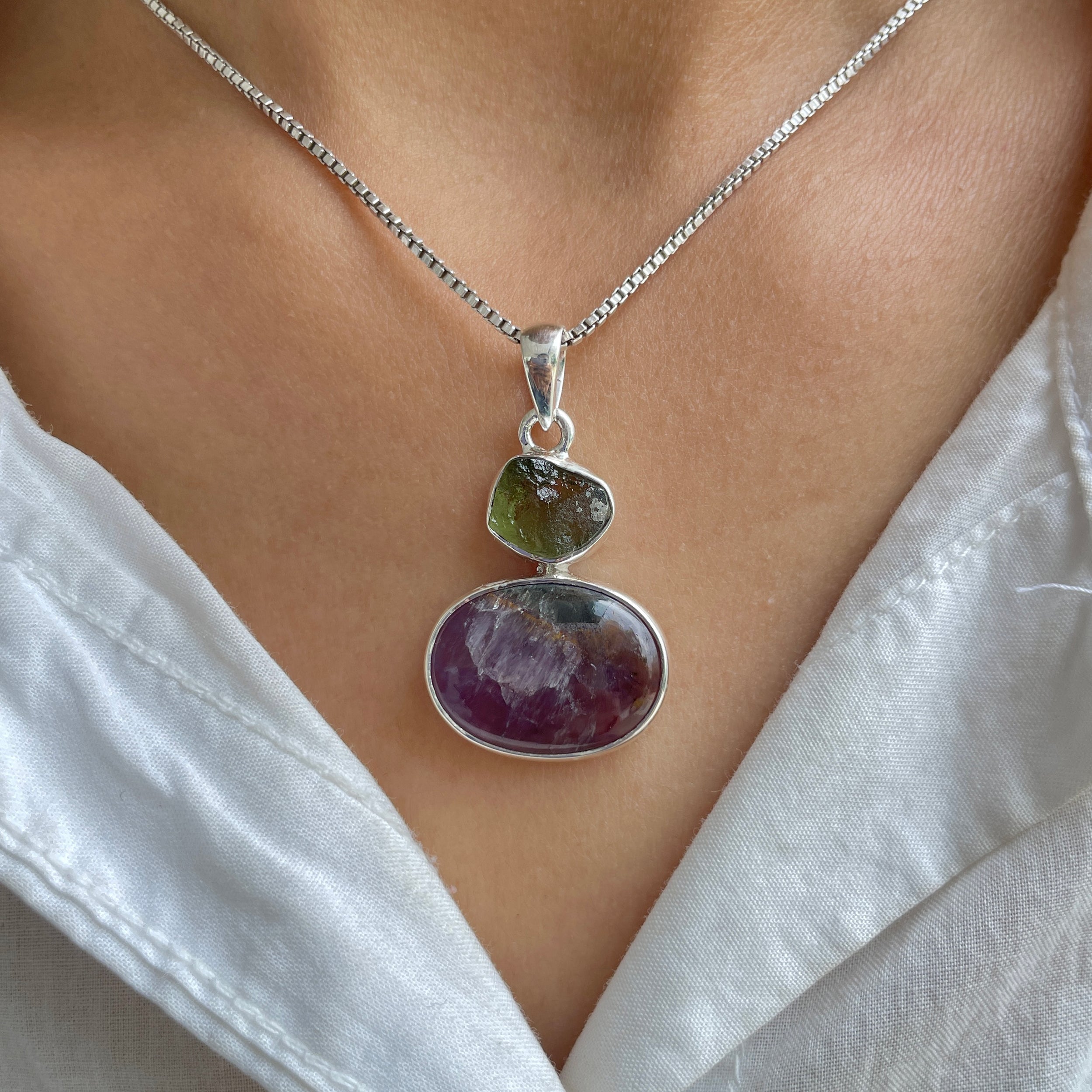 Cacoxenite Pendant-(CCOM-P-114.)