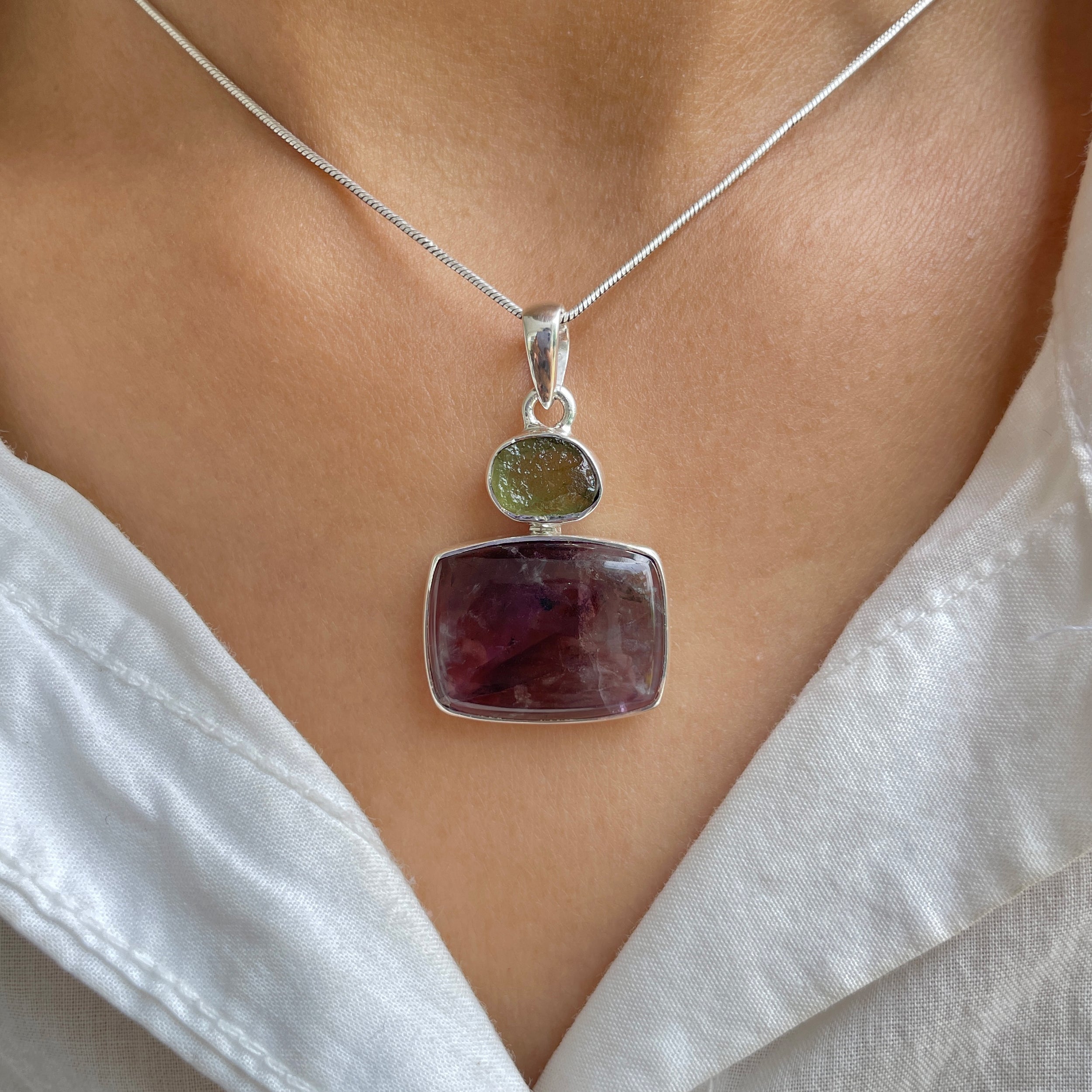 Cacoxenite Pendant-(CCOM-P-118.)