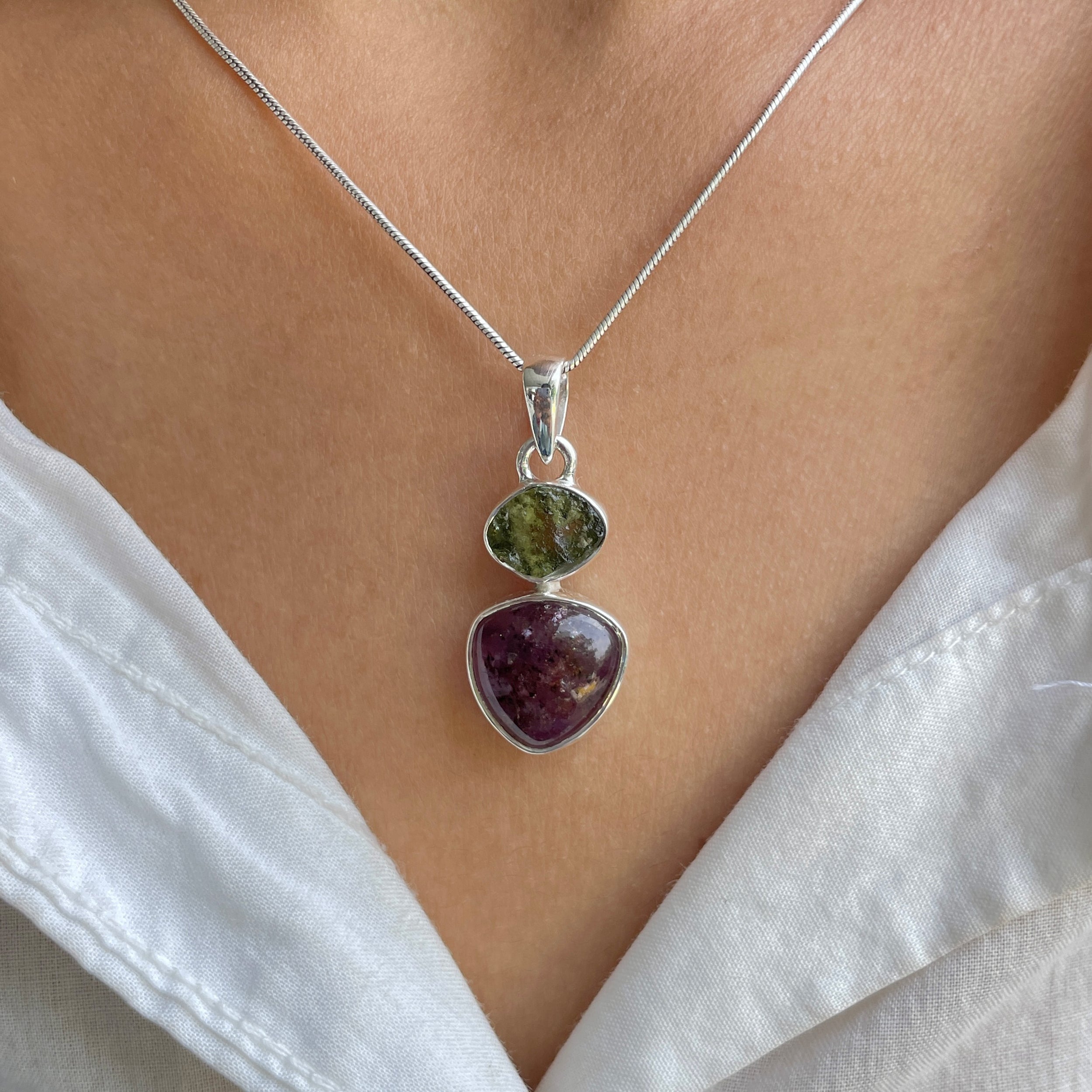 Cacoxenite Pendant-(CCOM-P-12.)