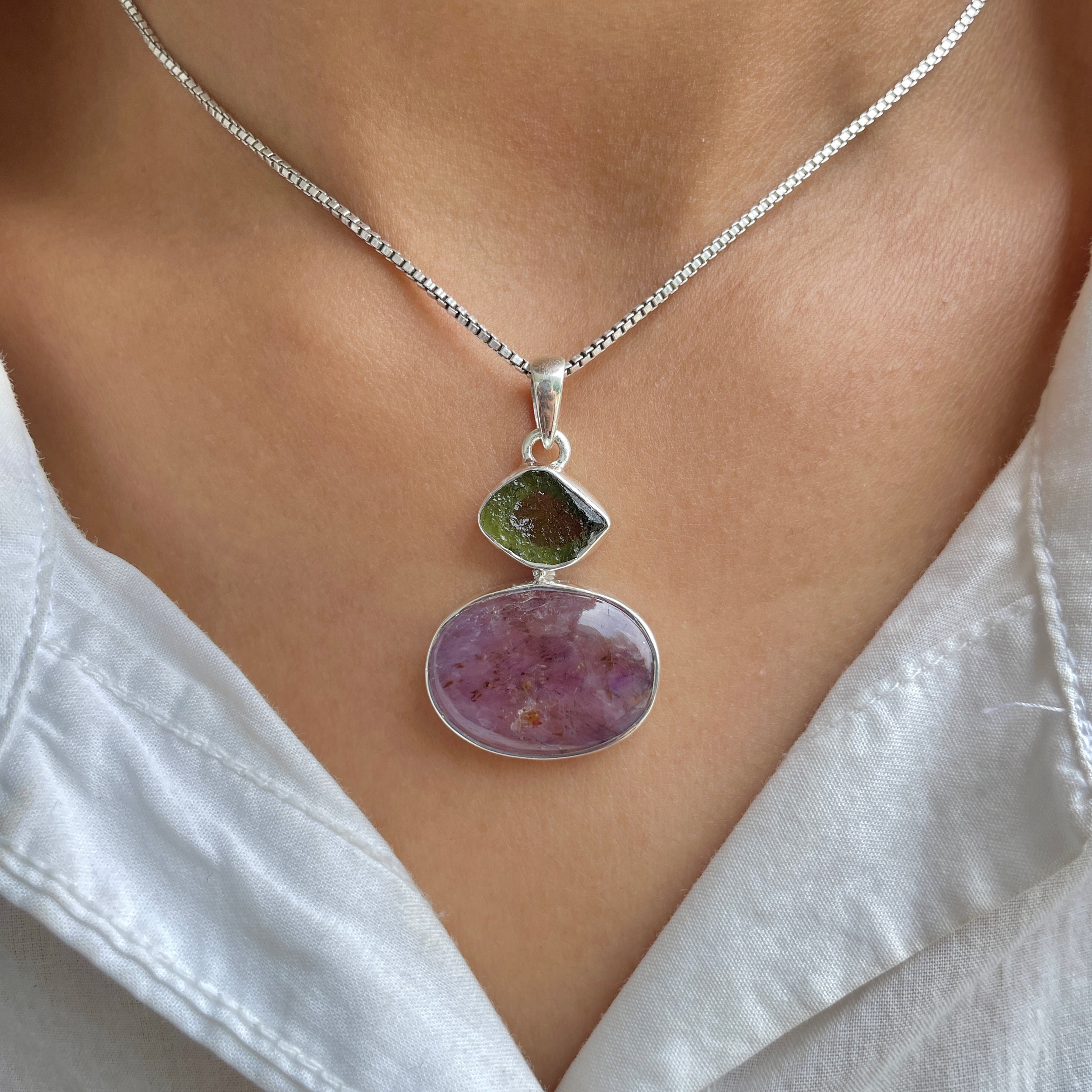 Cacoxenite Pendant-(CCOM-P-120.)