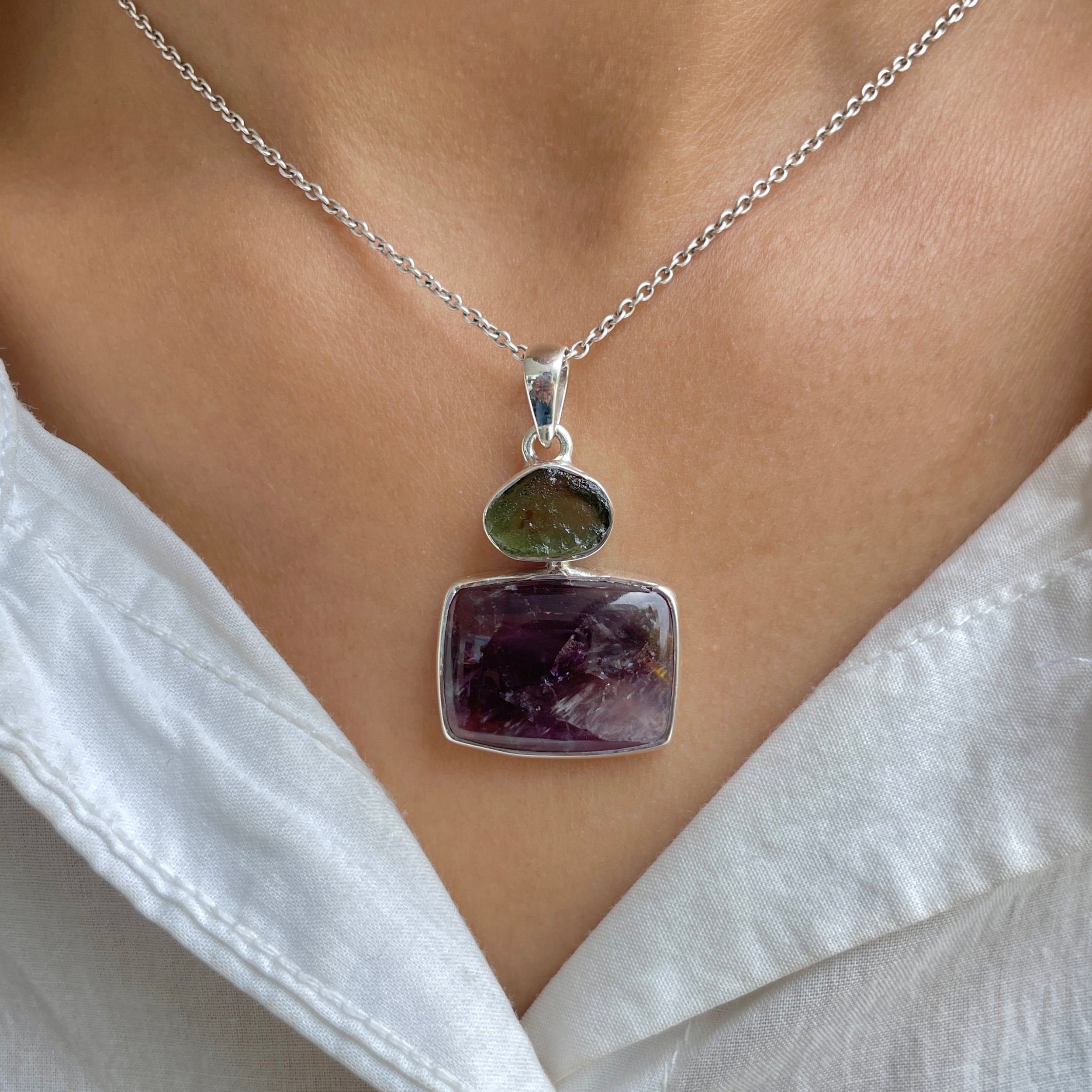 Cacoxenite Pendant-(CCOM-P-122.)