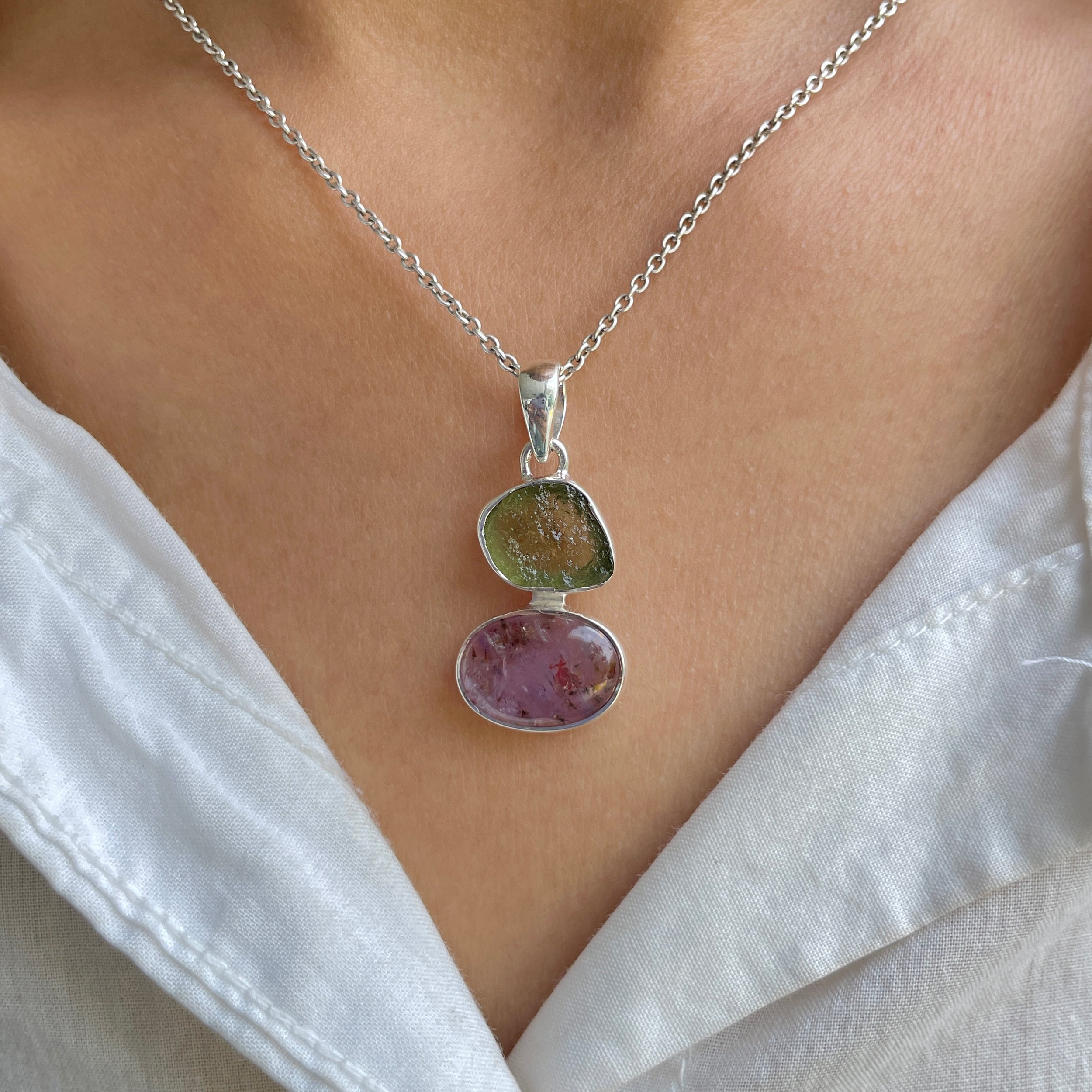 Cacoxenite Pendant-(CCOM-P-14.)