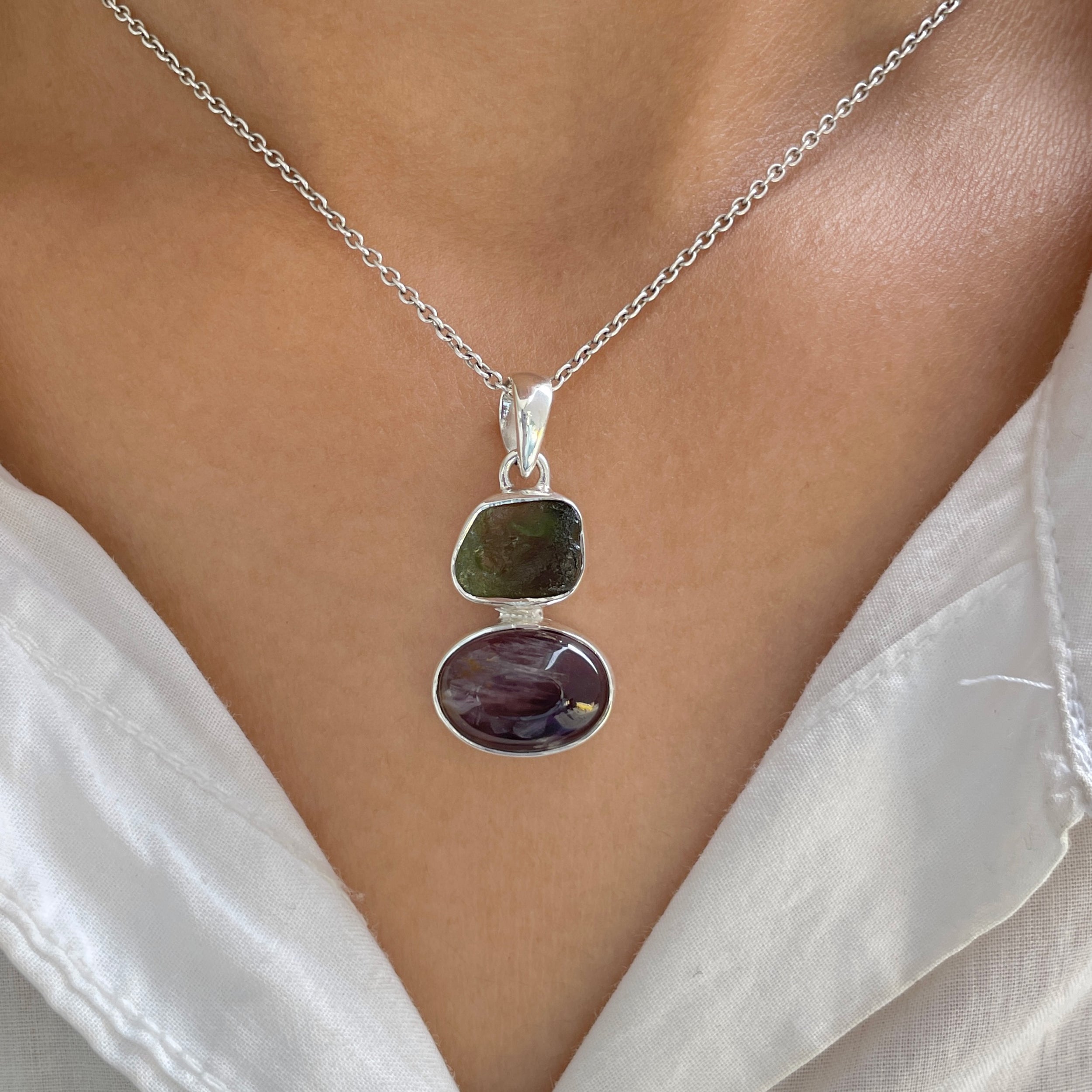 Cacoxenite Pendant-(CCOM-P-17.)