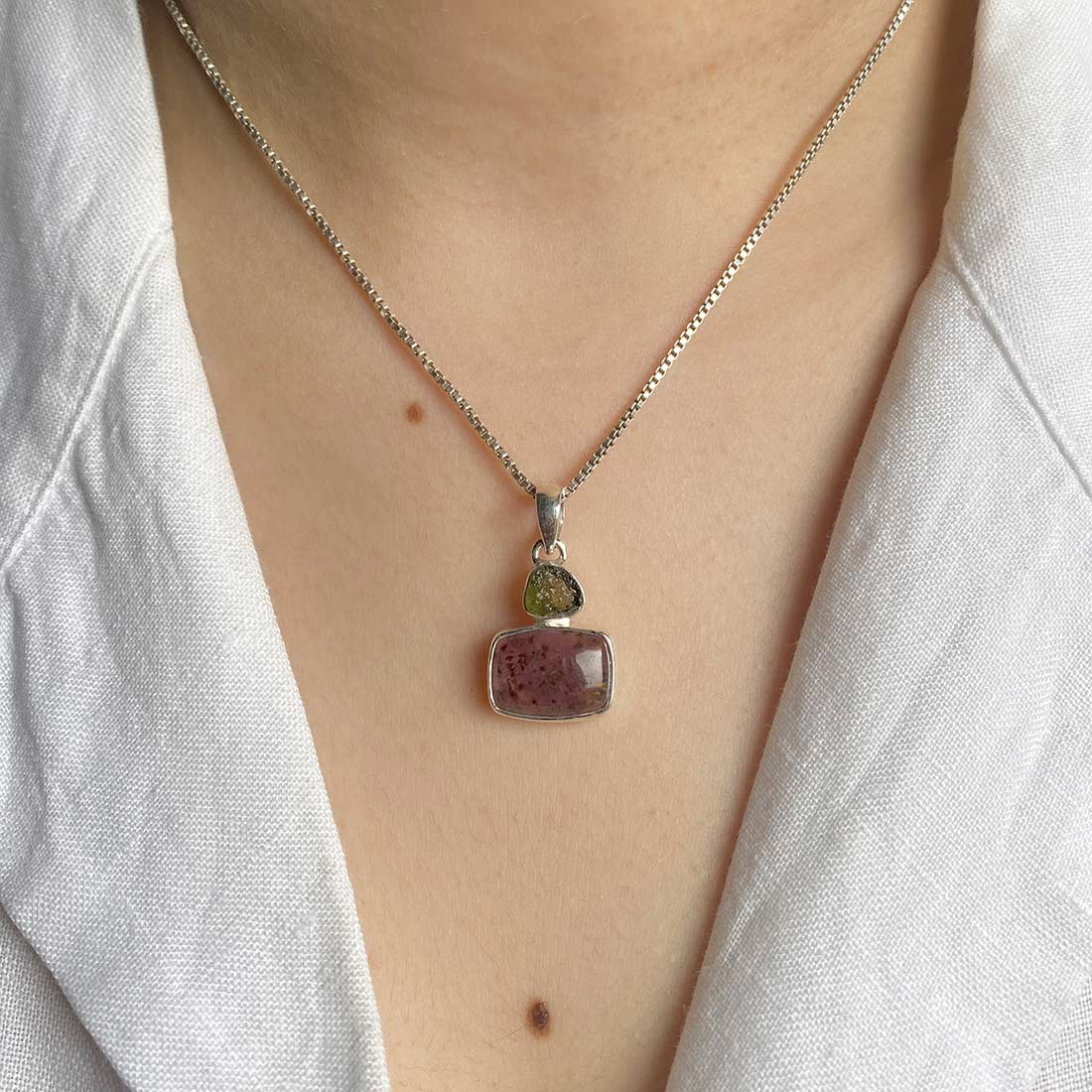 Cacoxenite Pendant-(CCO-P-19.)