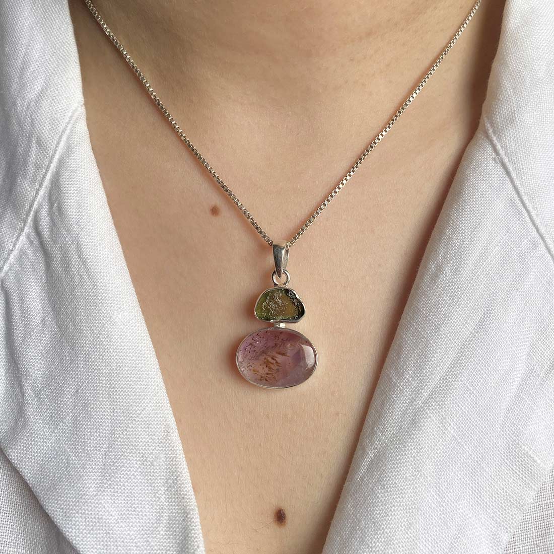 Cacoxenite Pendant-(CCO-P-21.)