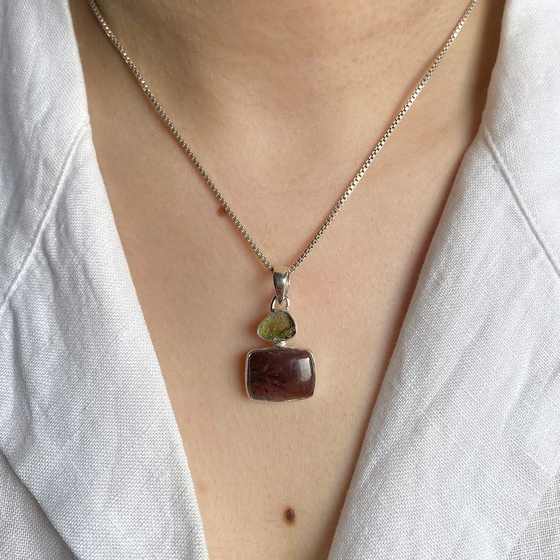 Cacoxenite Pendant-(CCO-P-29.)