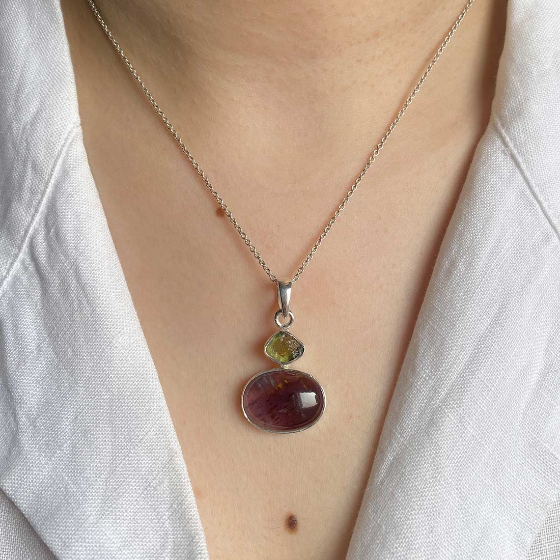 Cacoxenite Pendant-(CCO-P-31.)