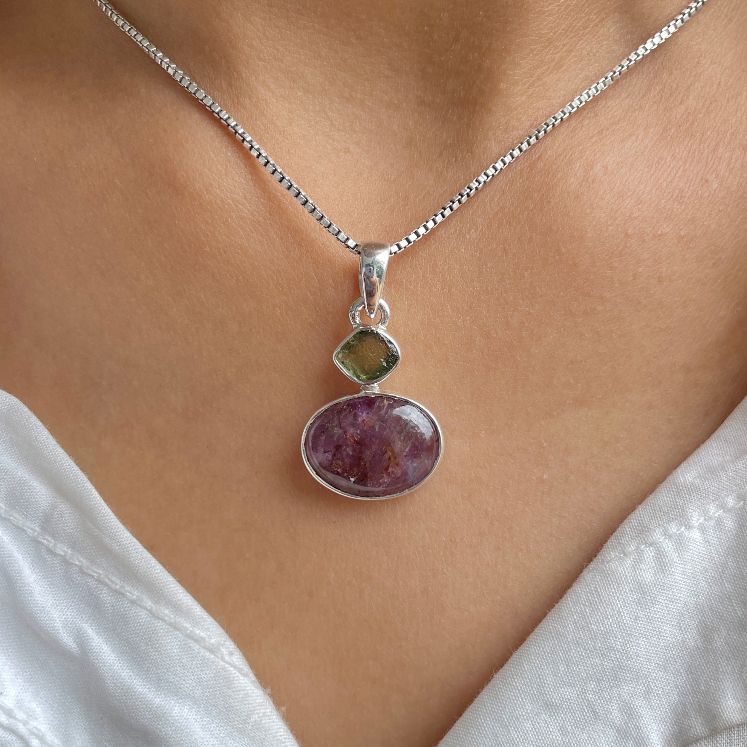 Cacoxenite Pendant-(CCOM-P-32.)