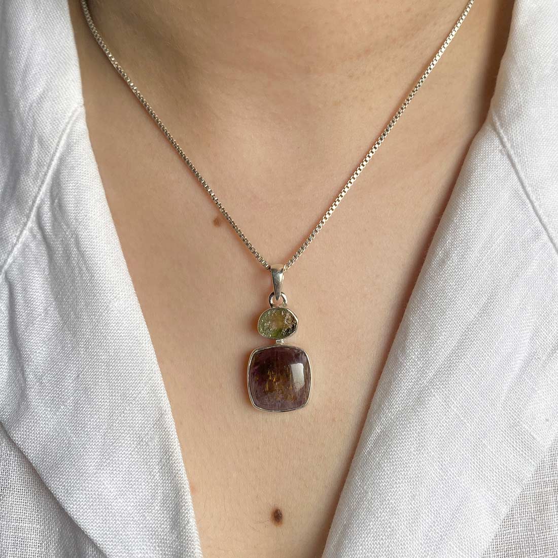 Cacoxenite Pendant-(CCO-P-40.)