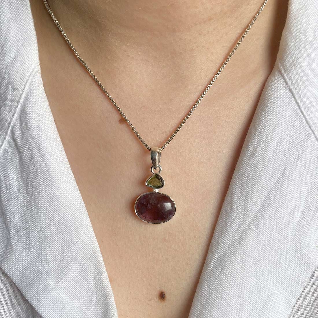 Cacoxenite Pendant-(CCO-P-42.)