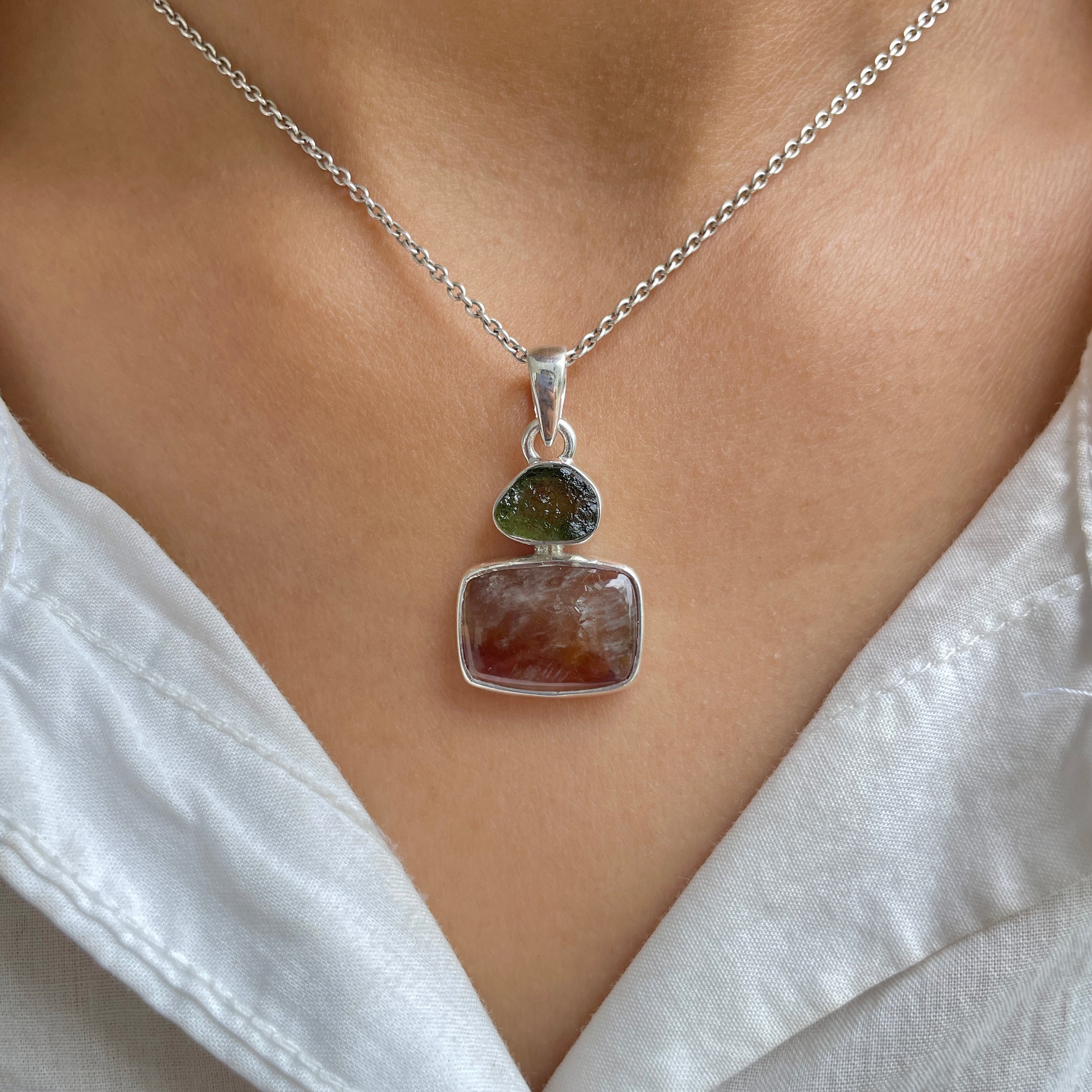 Cacoxenite Pendant-(CCOM-P-46.)