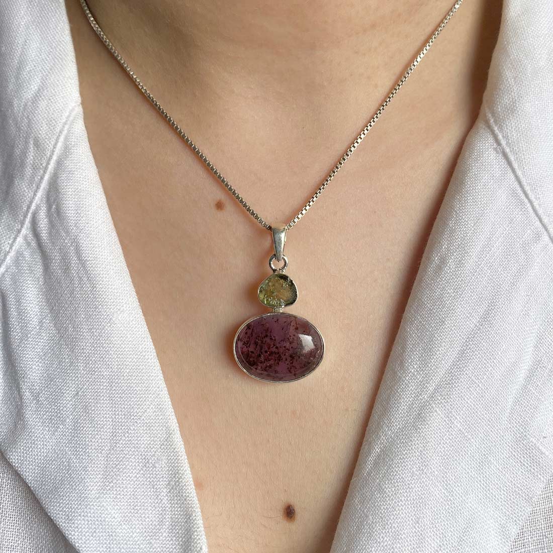 Cacoxenite Pendant-(CCO-P-46.)