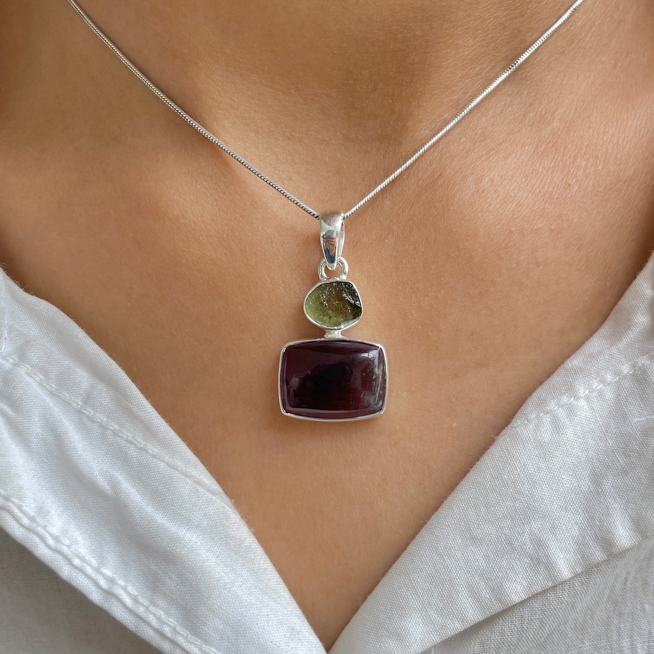 Cacoxenite Pendant-(CCOM-P-47.)