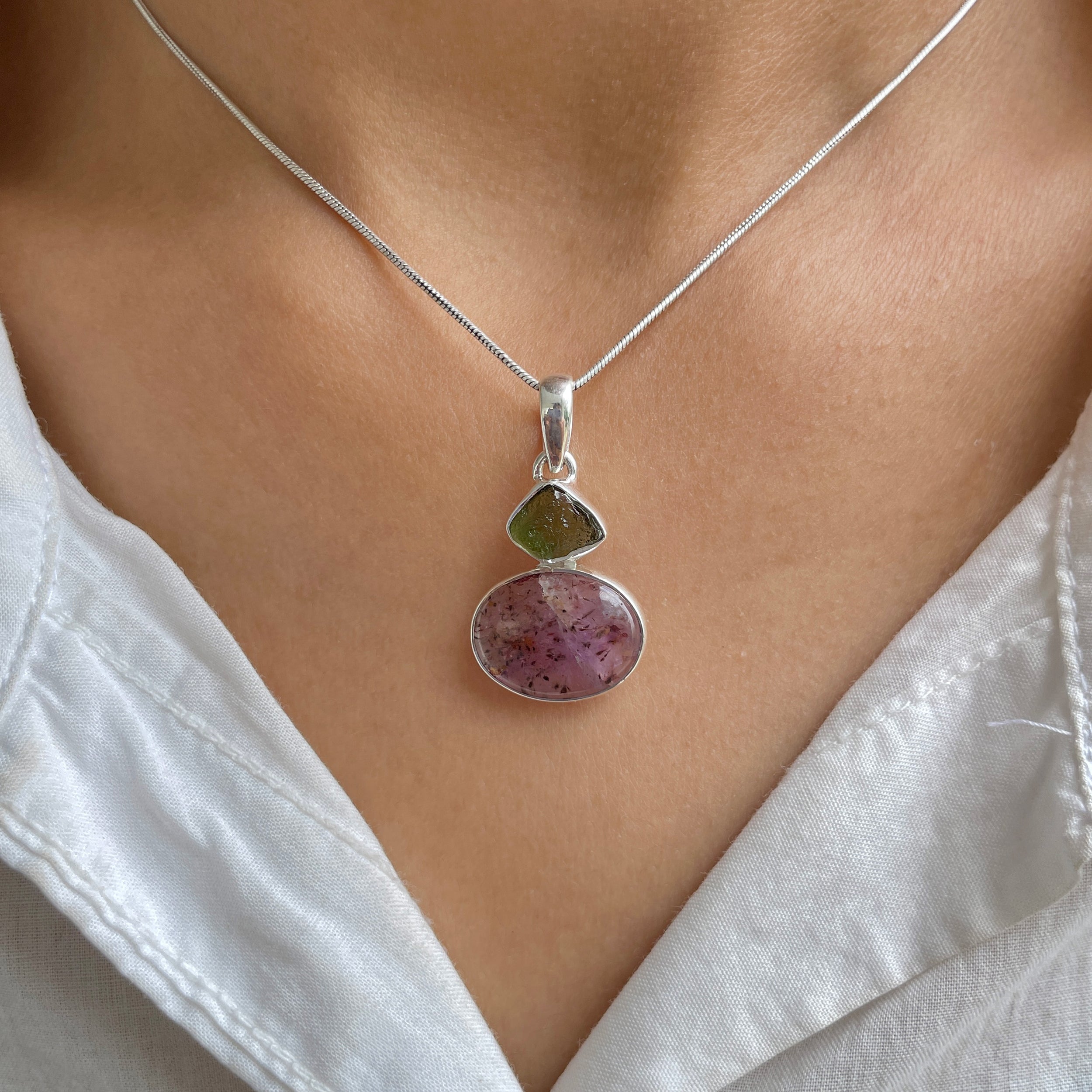 Cacoxenite Pendant-(CCOM-P-50.)