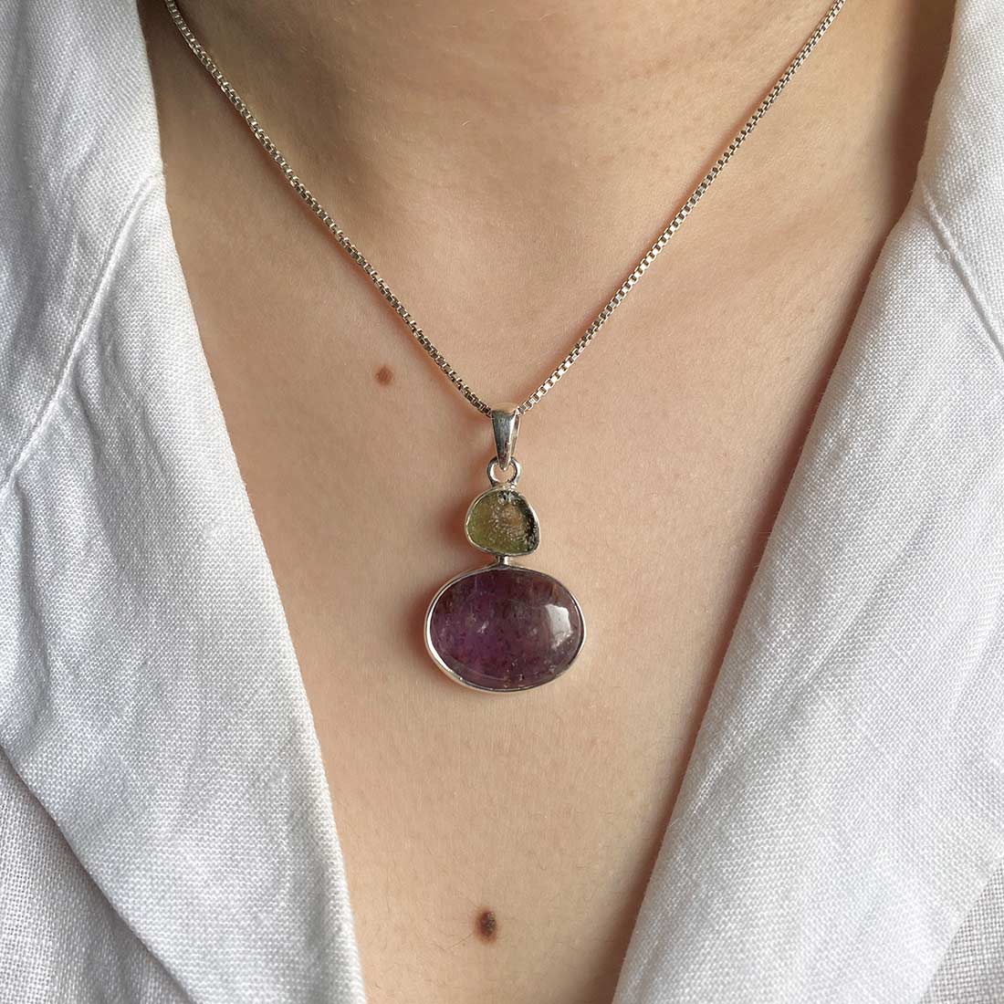 Cacoxenite Pendant-(CCO-P-50.)