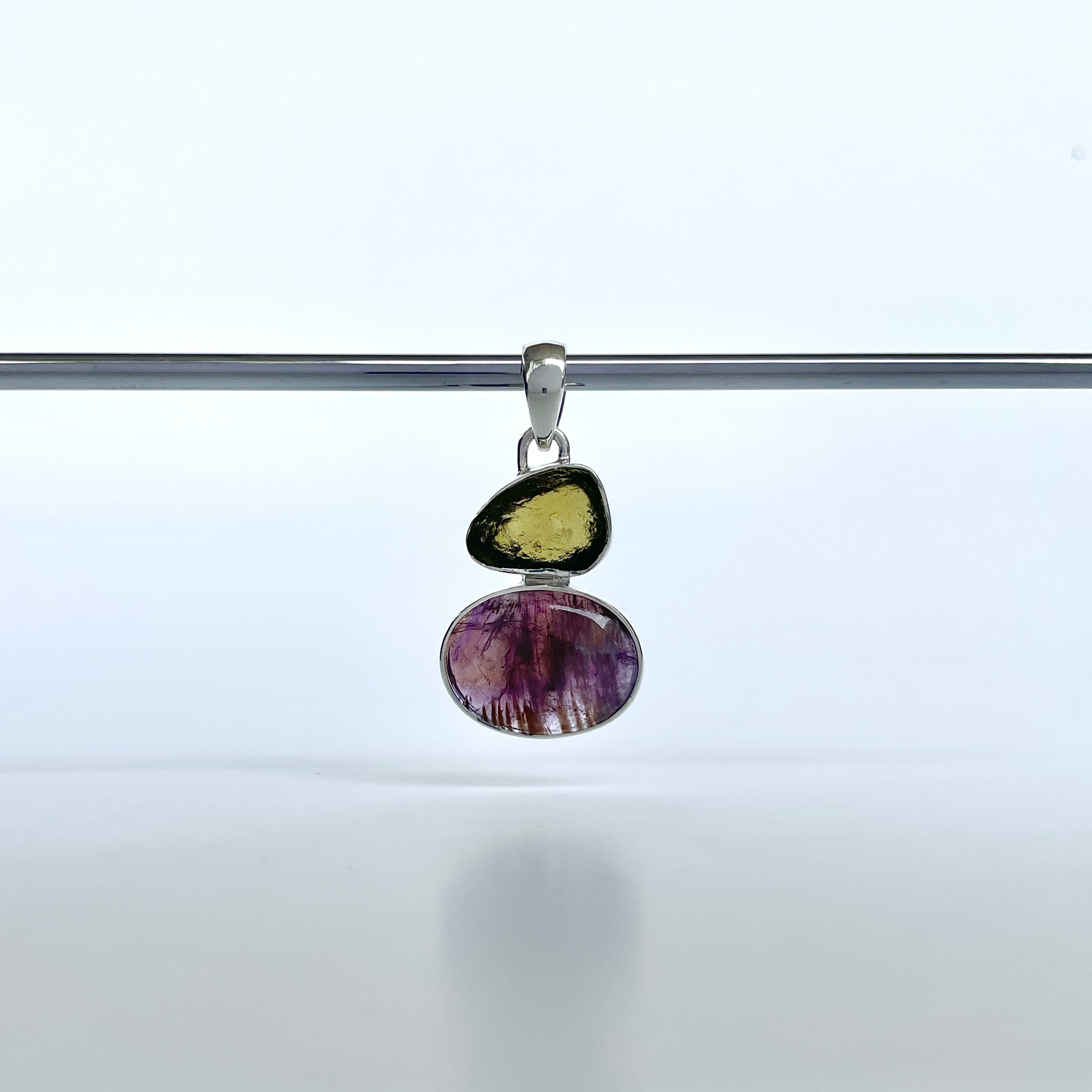 Cacoxenite Pendant-(CCOM-P-57.)