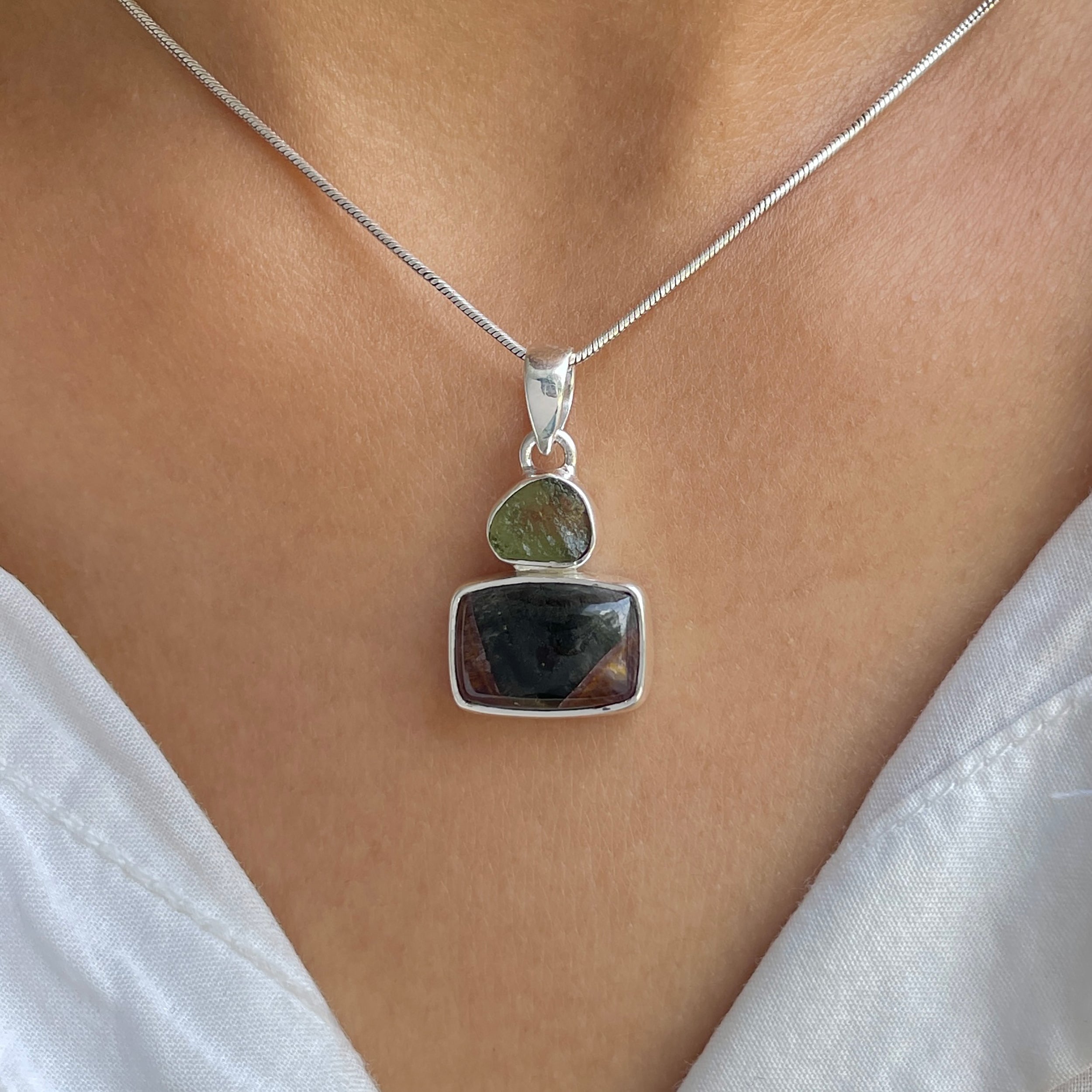 Cacoxenite Pendant-(CCOM-P-6.)