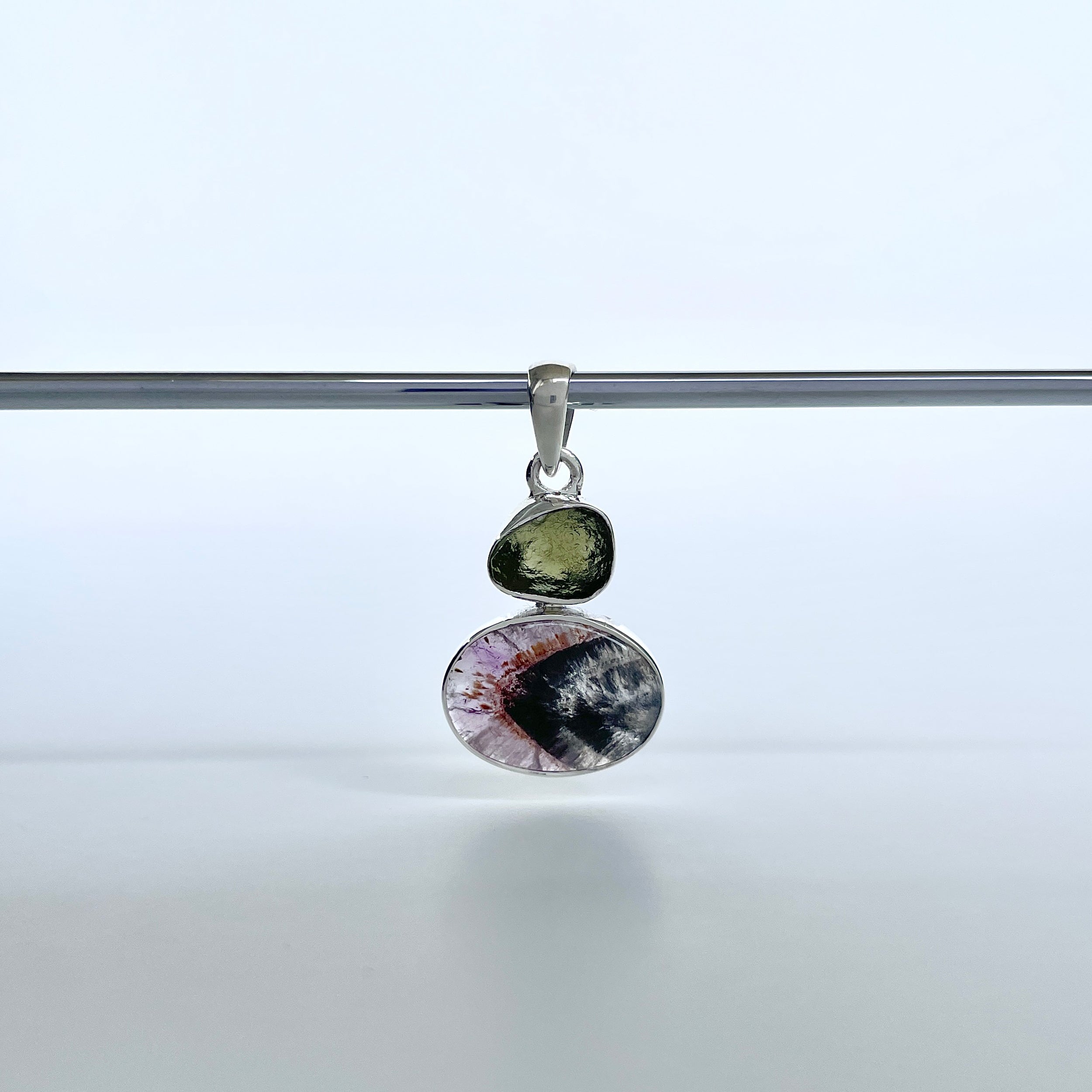 Cacoxenite Pendant-(CCOM-P-61.)