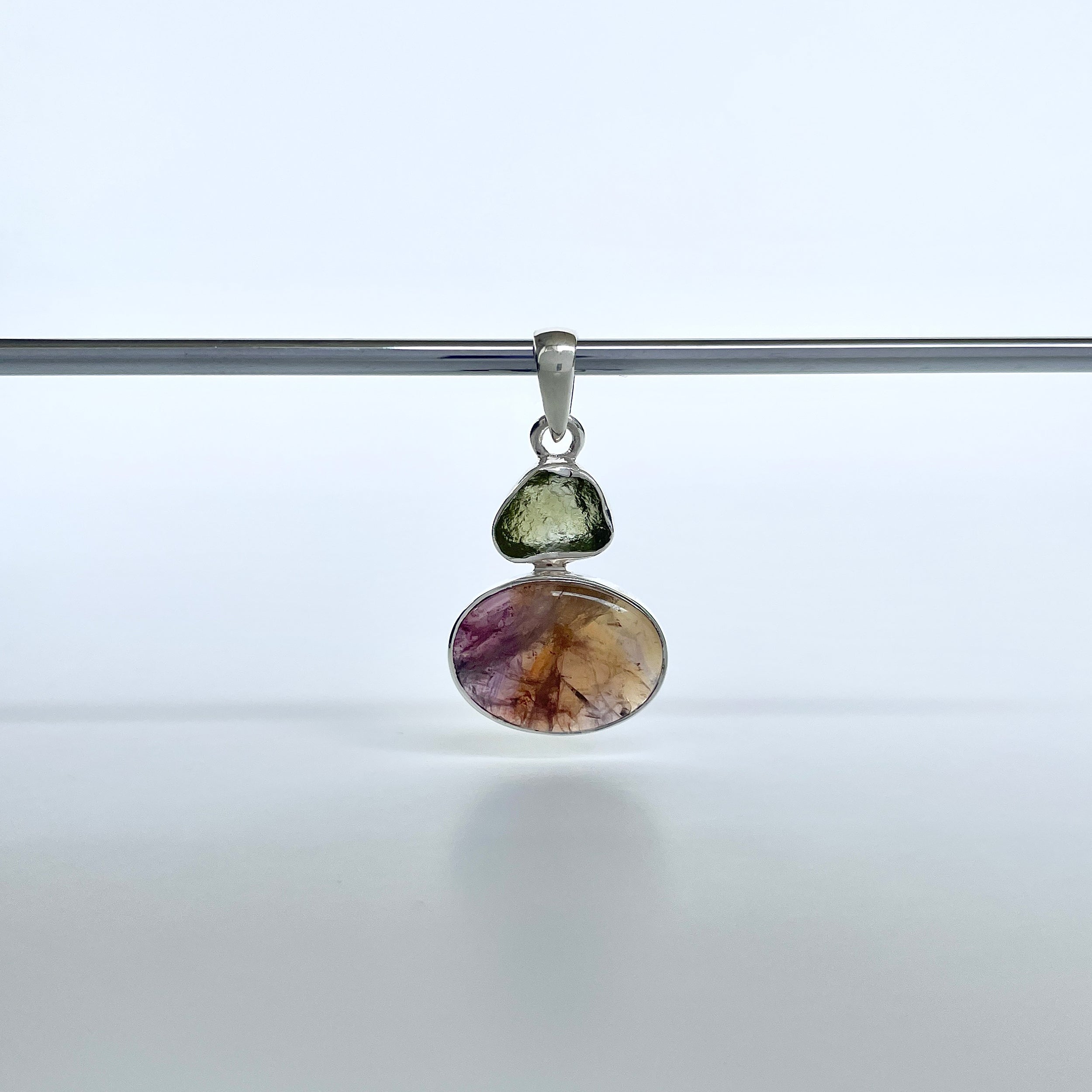 Cacoxenite Pendant-(CCOM-P-63.)