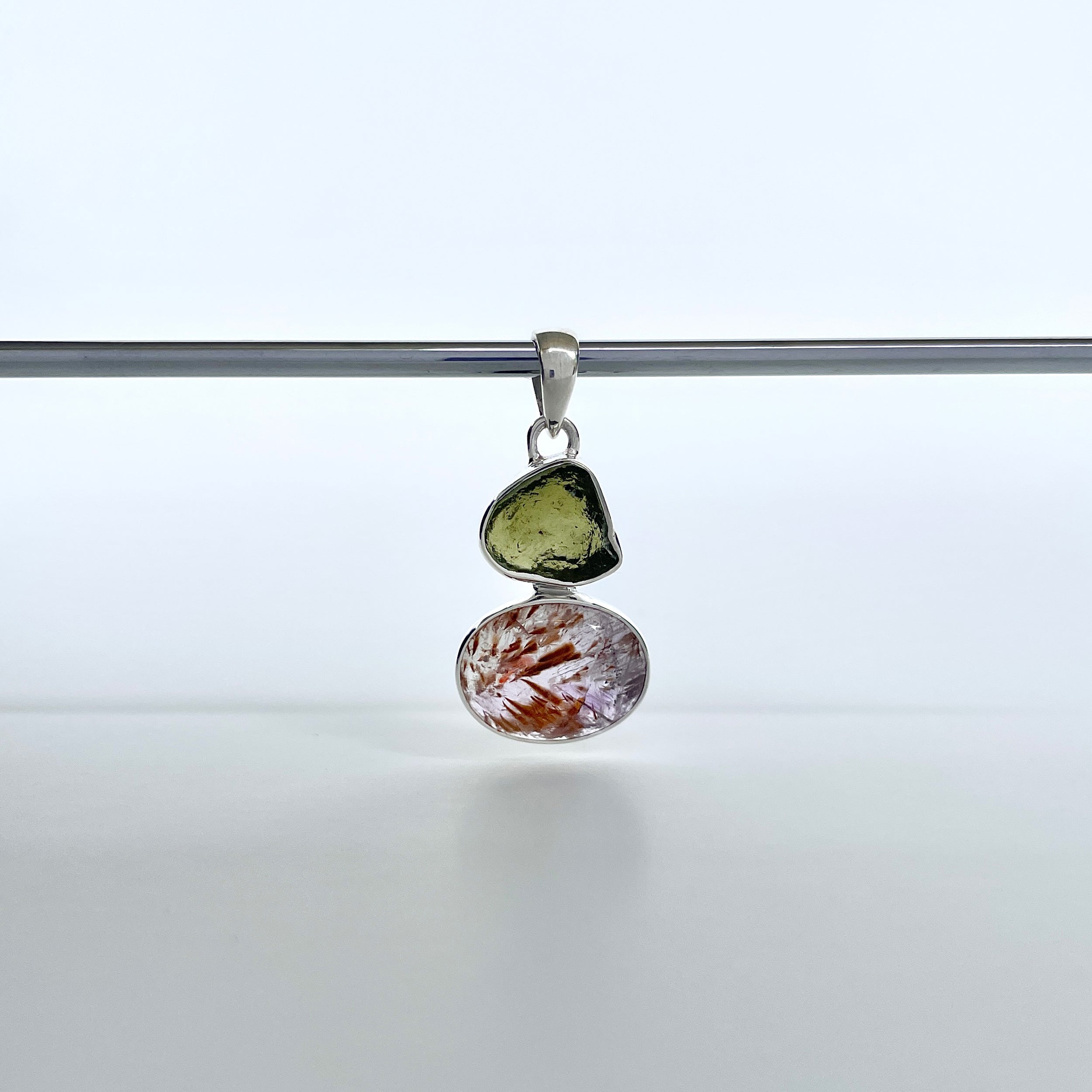 Cacoxenite Pendant-(CCOM-P-67.)