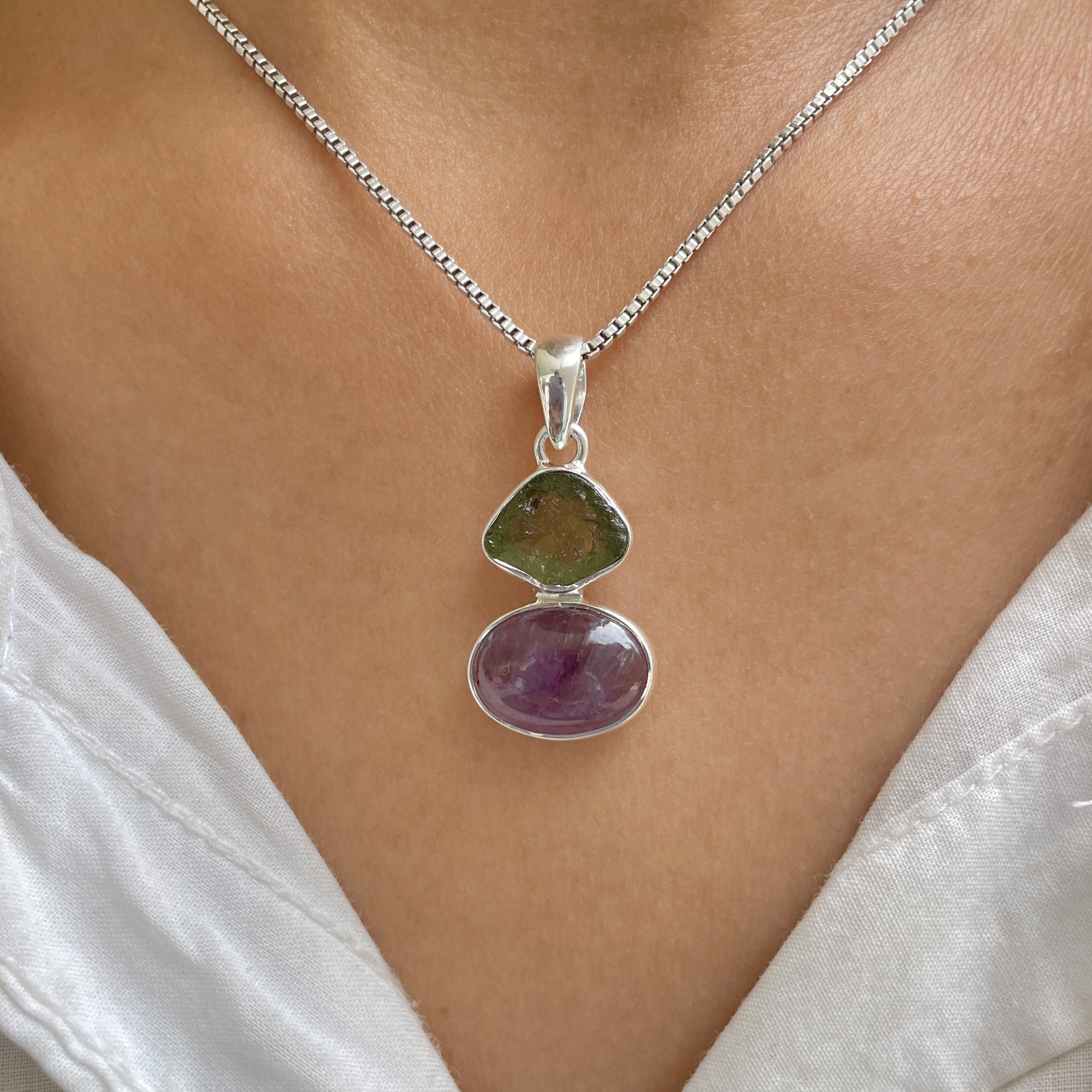 Cacoxenite Pendant-(CCOM-P-7.)