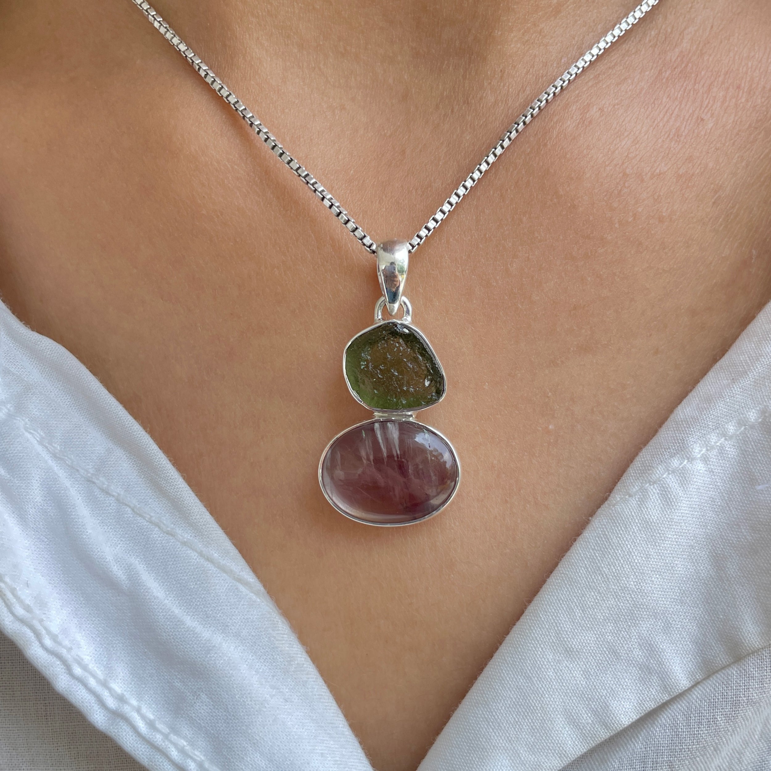 Cacoxenite Pendant-(CCOM-P-76.)