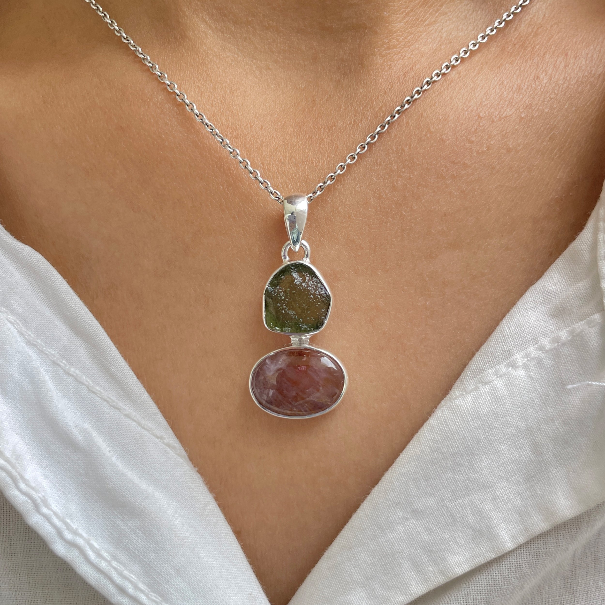 Cacoxenite Pendant-(CCOM-P-8.)