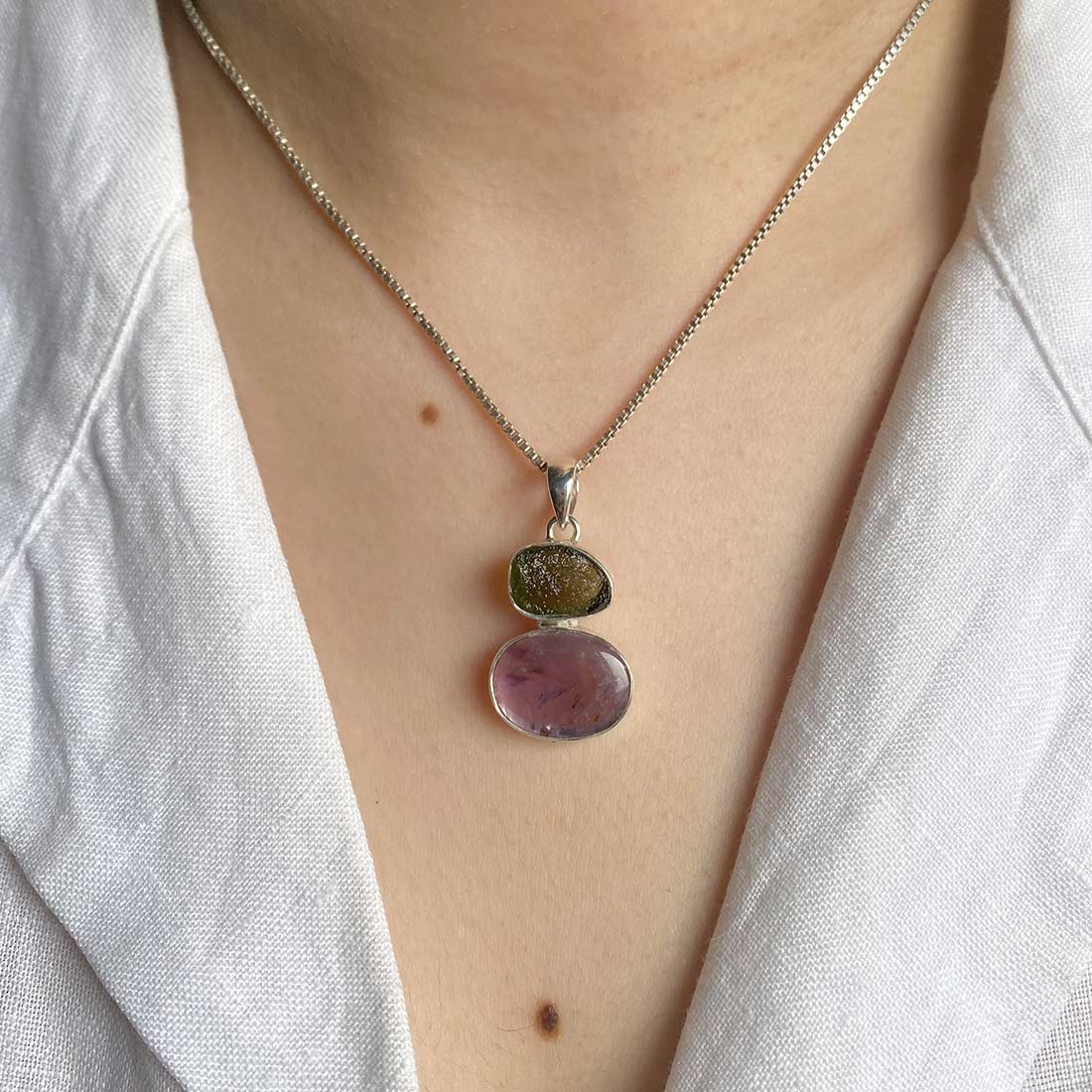 Cacoxenite Pendant-(CCO-P-8.)