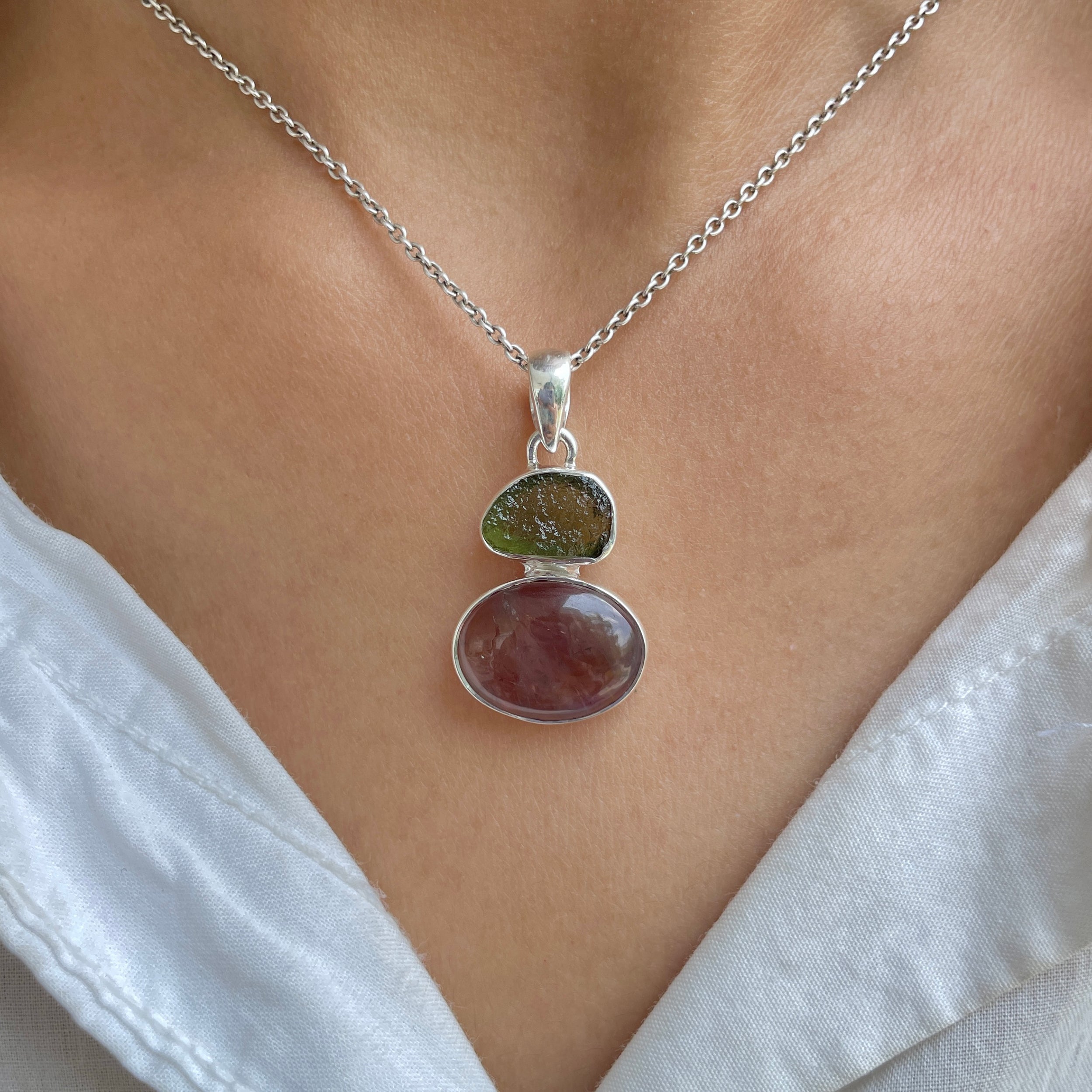 Cacoxenite Pendant-(CCOM-P-85.)