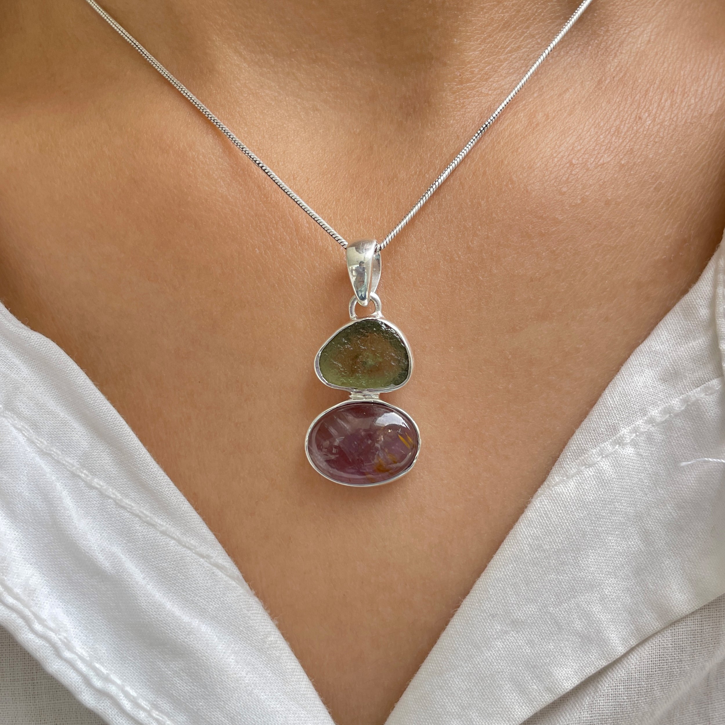 Cacoxenite Pendant-(CCOM-P-9.)