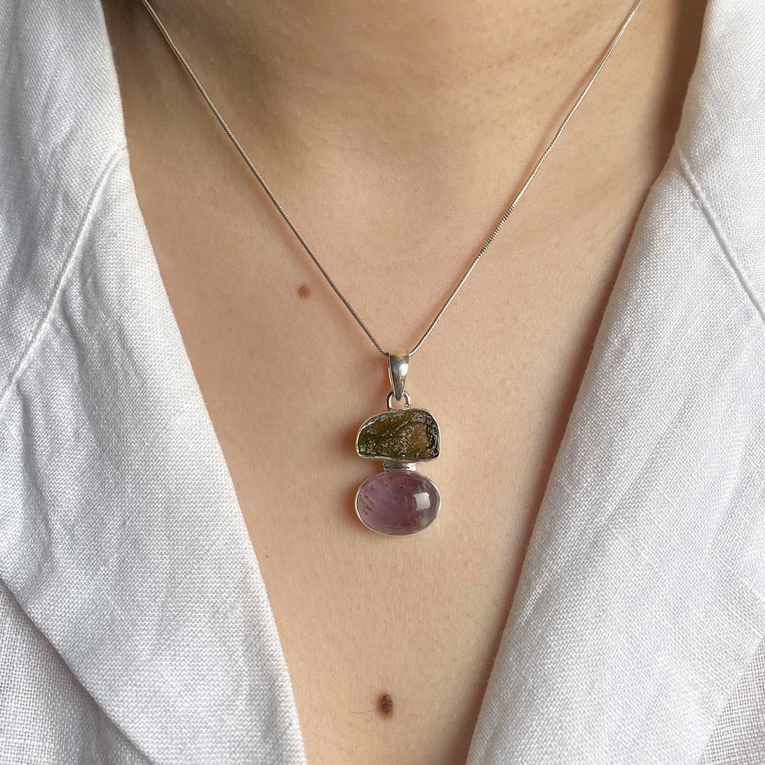 Cacoxenite Pendant-(CCO-P-9.)