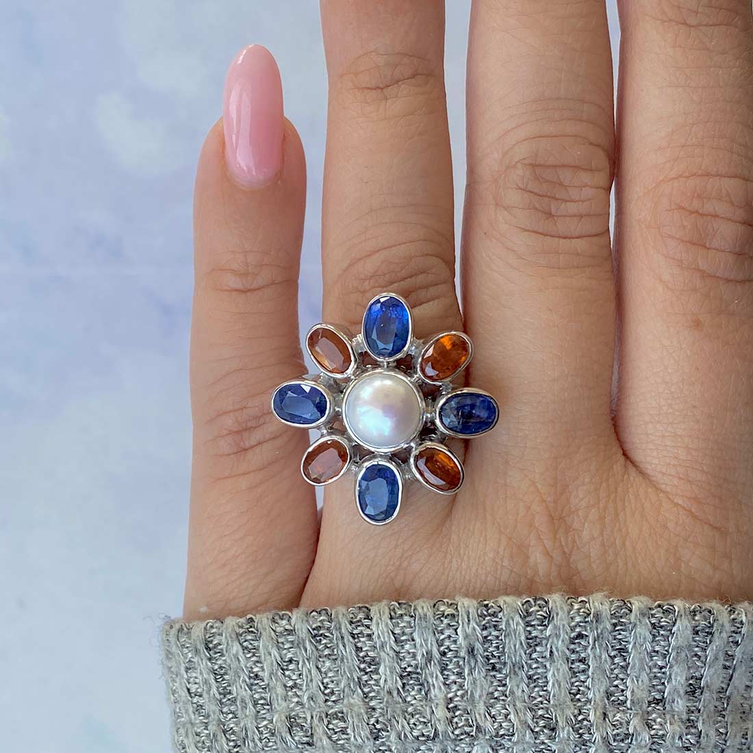 Pearl Adjustable Ring-(PAL-CCR-36.)