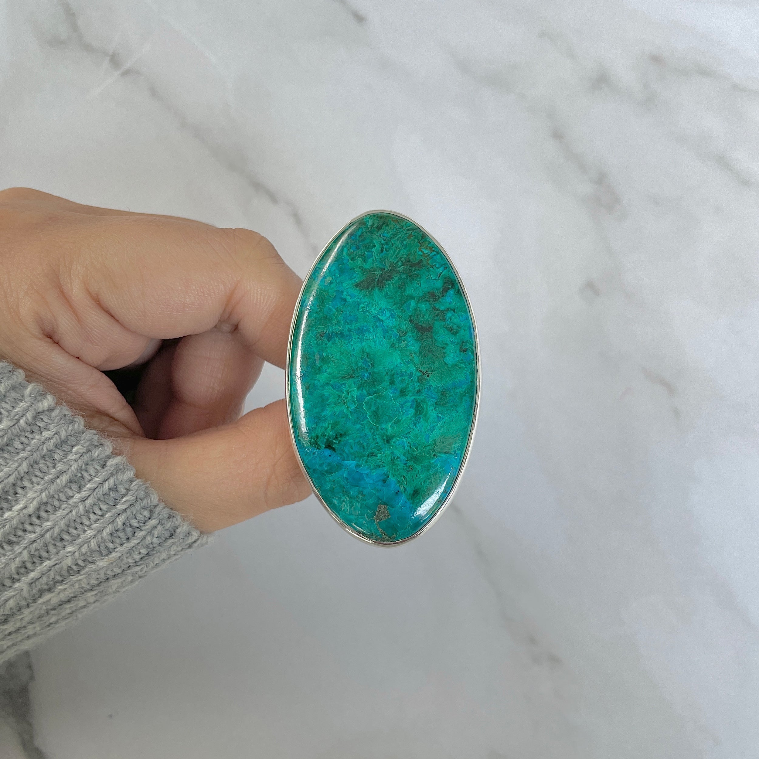 Chrysocolla Ring-(CHC-R-2.)