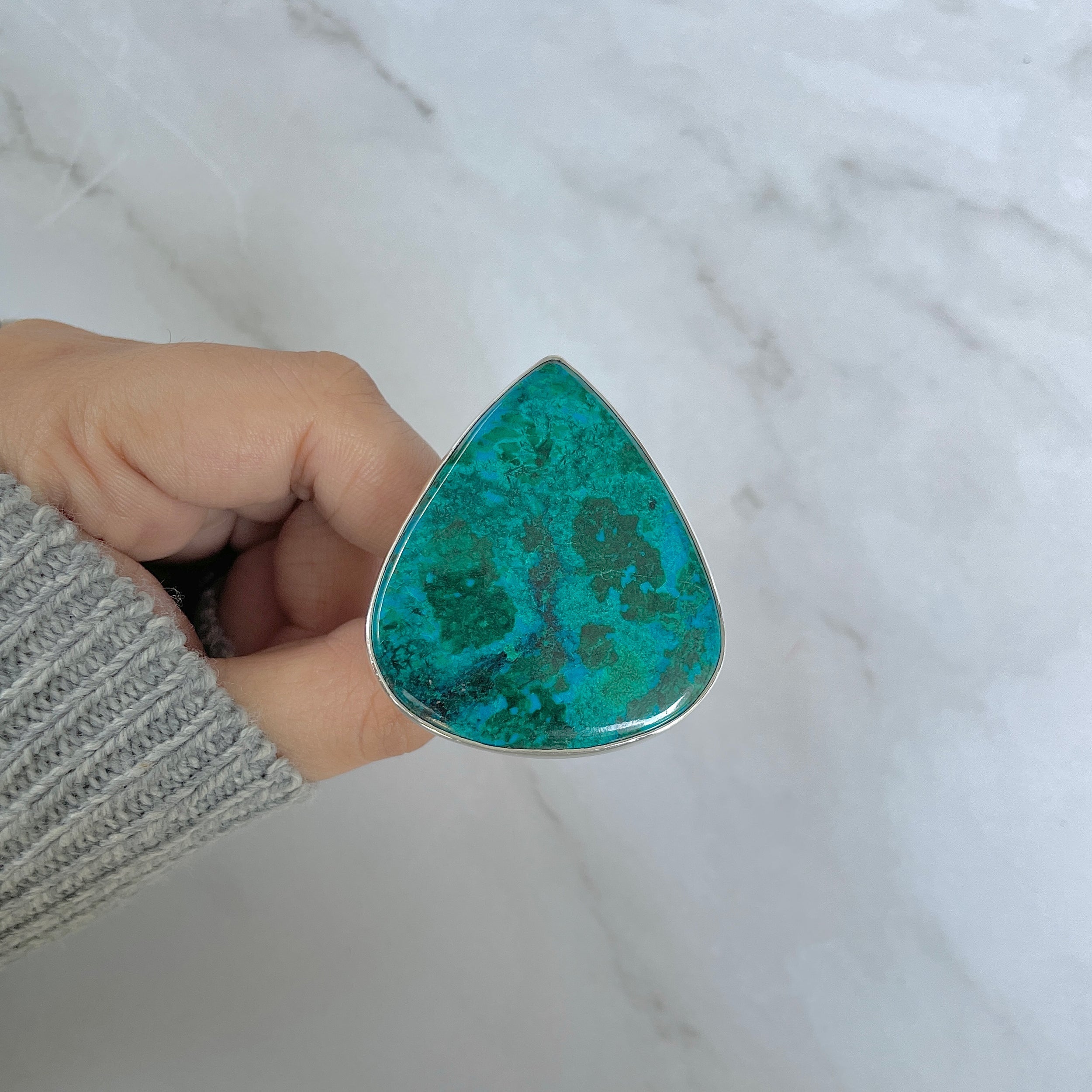 Chrysocolla Ring-(CHC-R-3.)