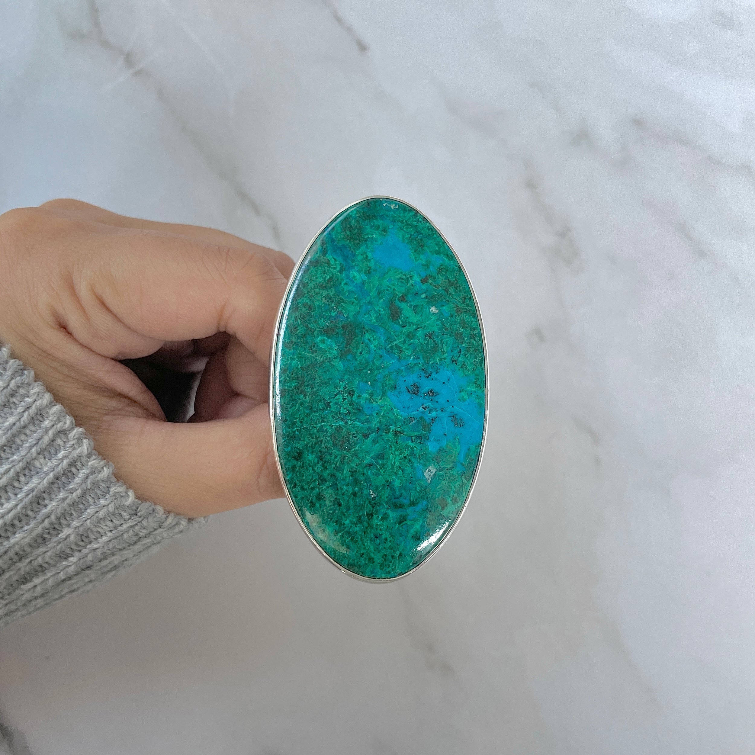 Chrysocolla Ring-(CHC-R-6.)