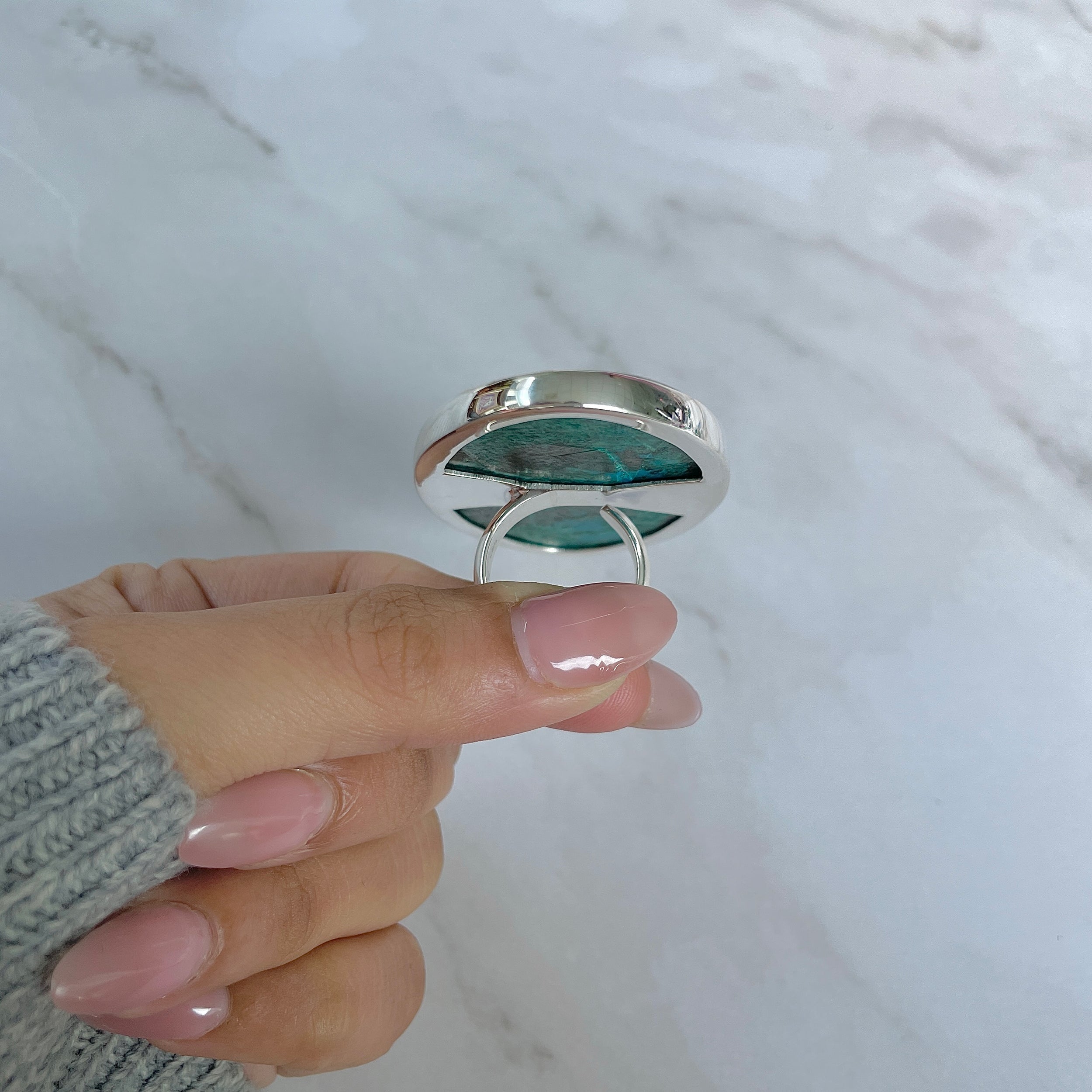 Chrysocolla Ring-(CHC-R-6.)